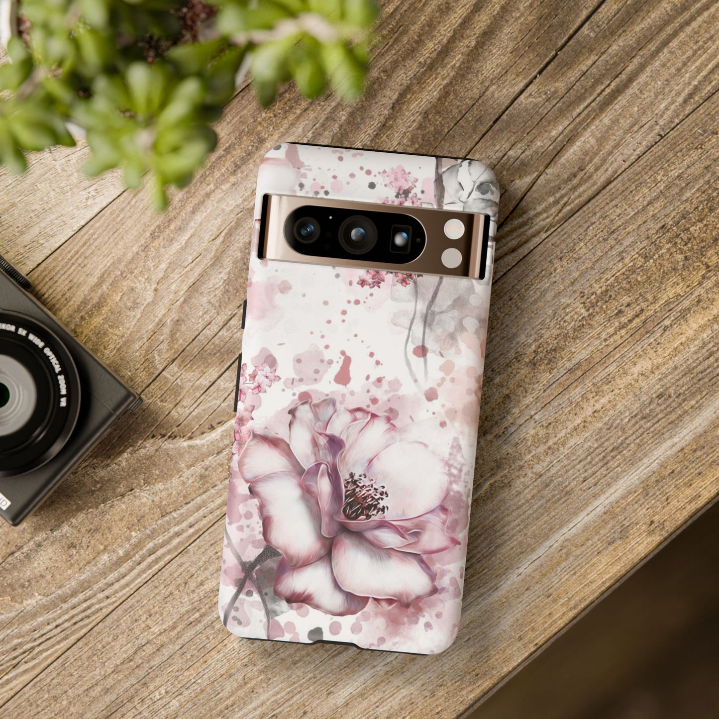 Pale Pink Florals  - Tough Phone Case
