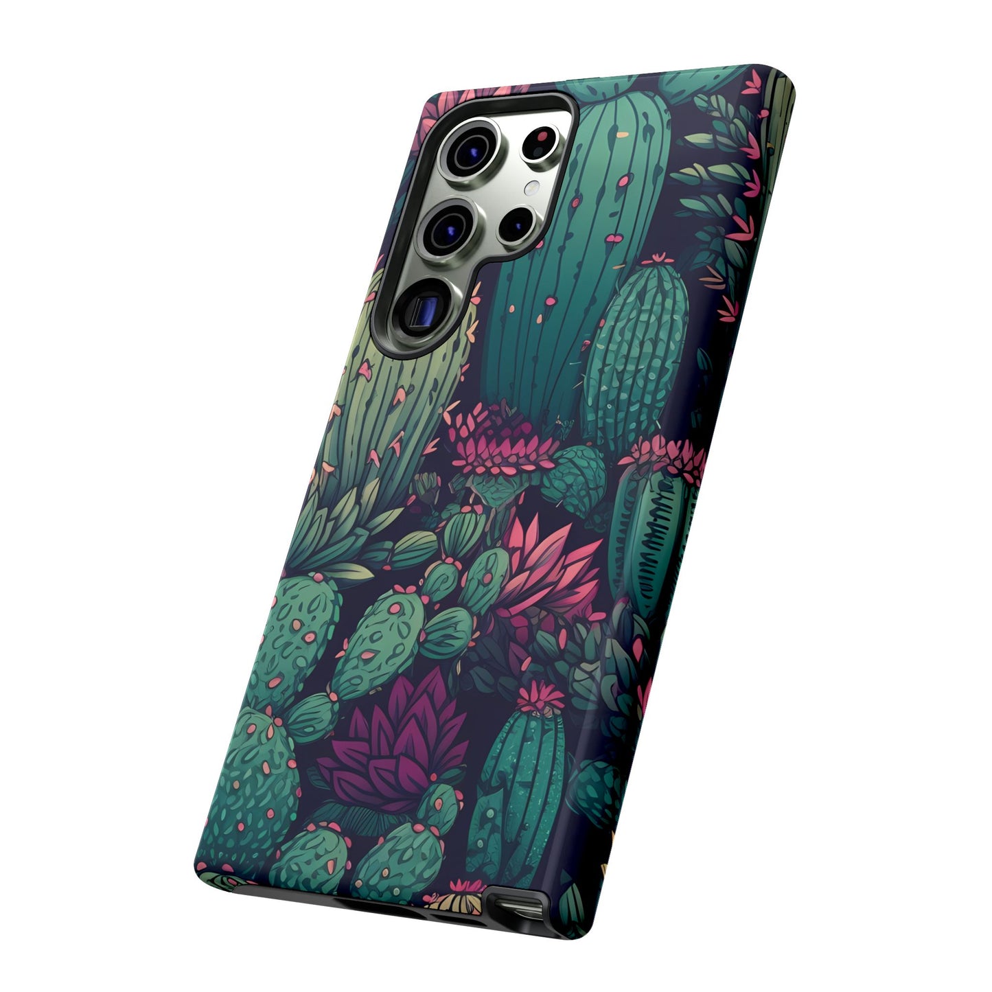 Succulent Garden Tough Phone Case – Bold & Stylish Protection for Plant Lovers