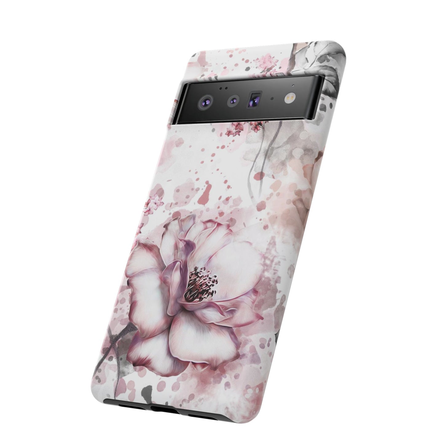Pale Pink Florals  - Tough Phone Case