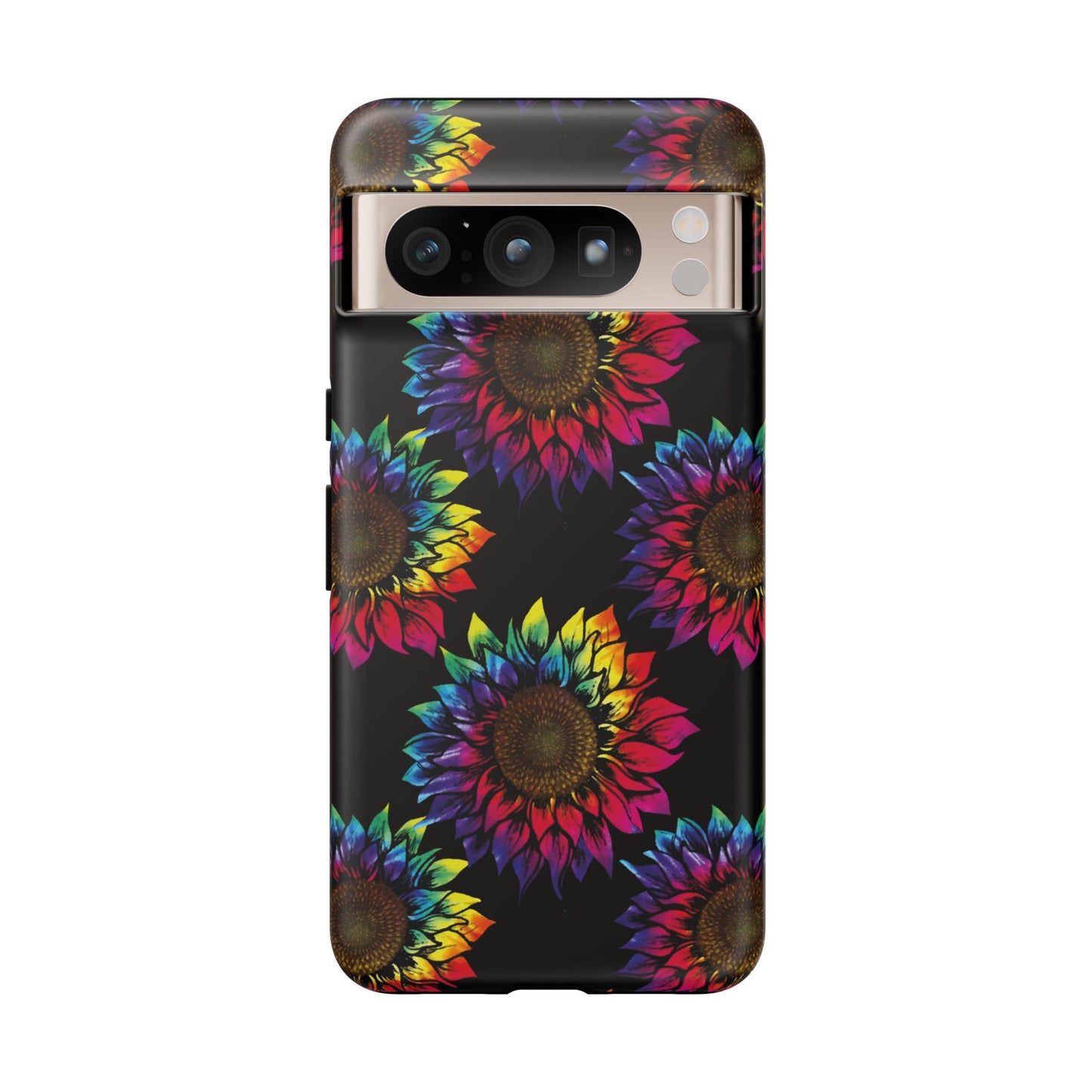 Rainbow Sunflowers - Tough Phone Case