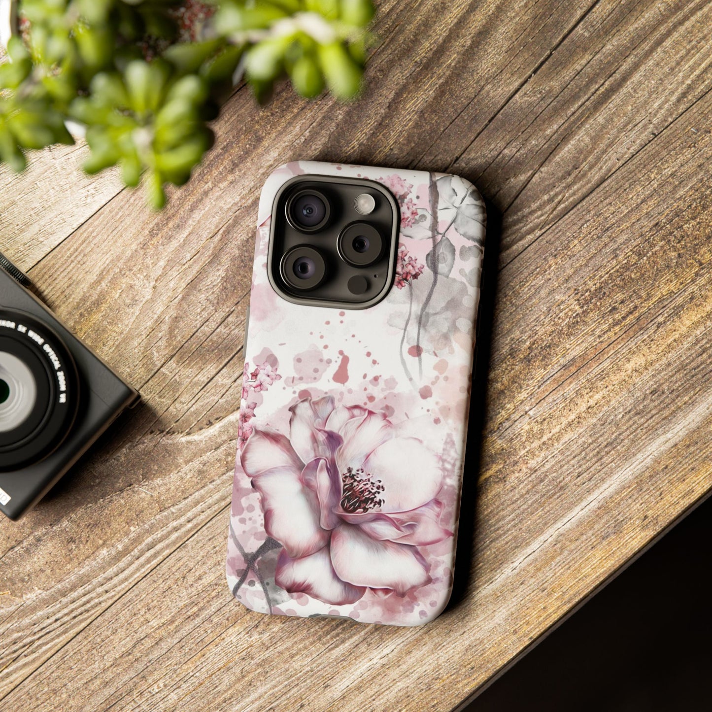 Pale Pink Florals  - Tough Phone Case