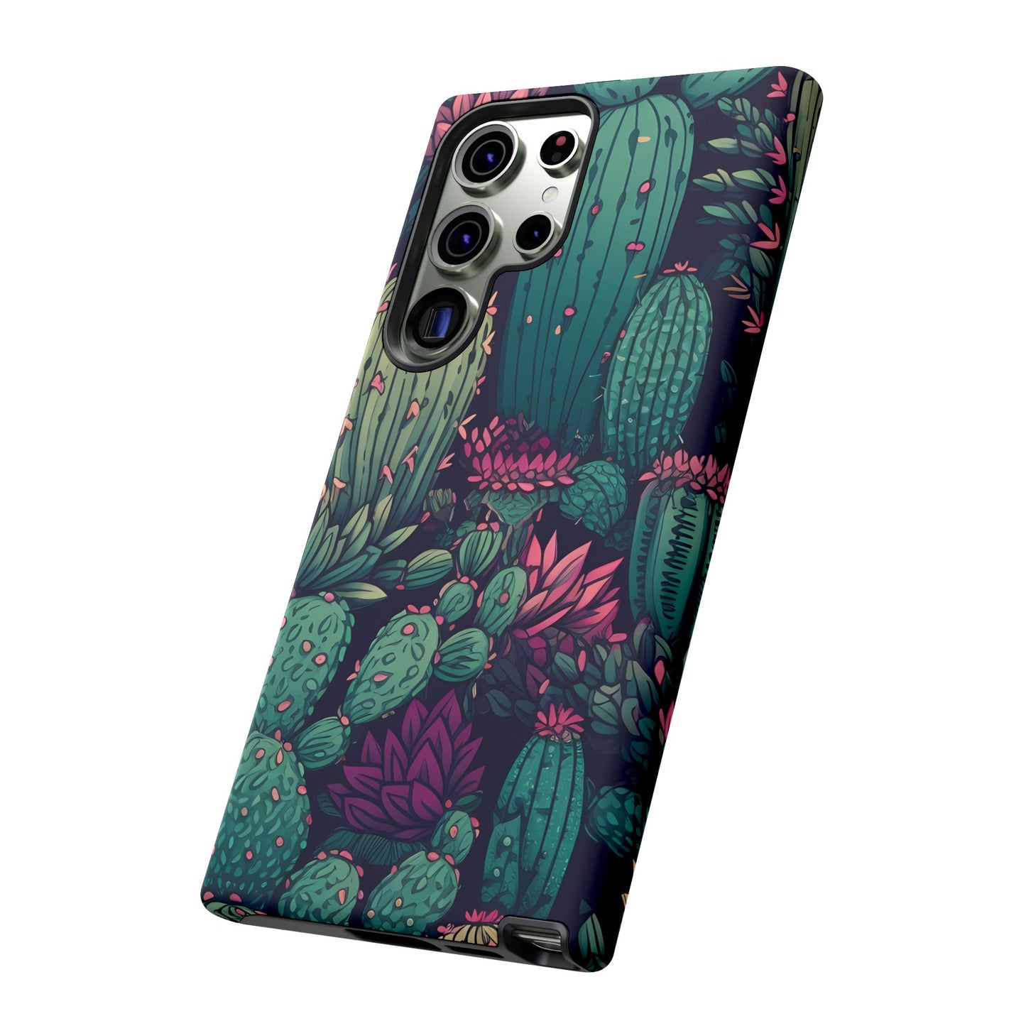 Succulent Garden Tough Phone Case – Bold & Stylish Protection for Plant Lovers