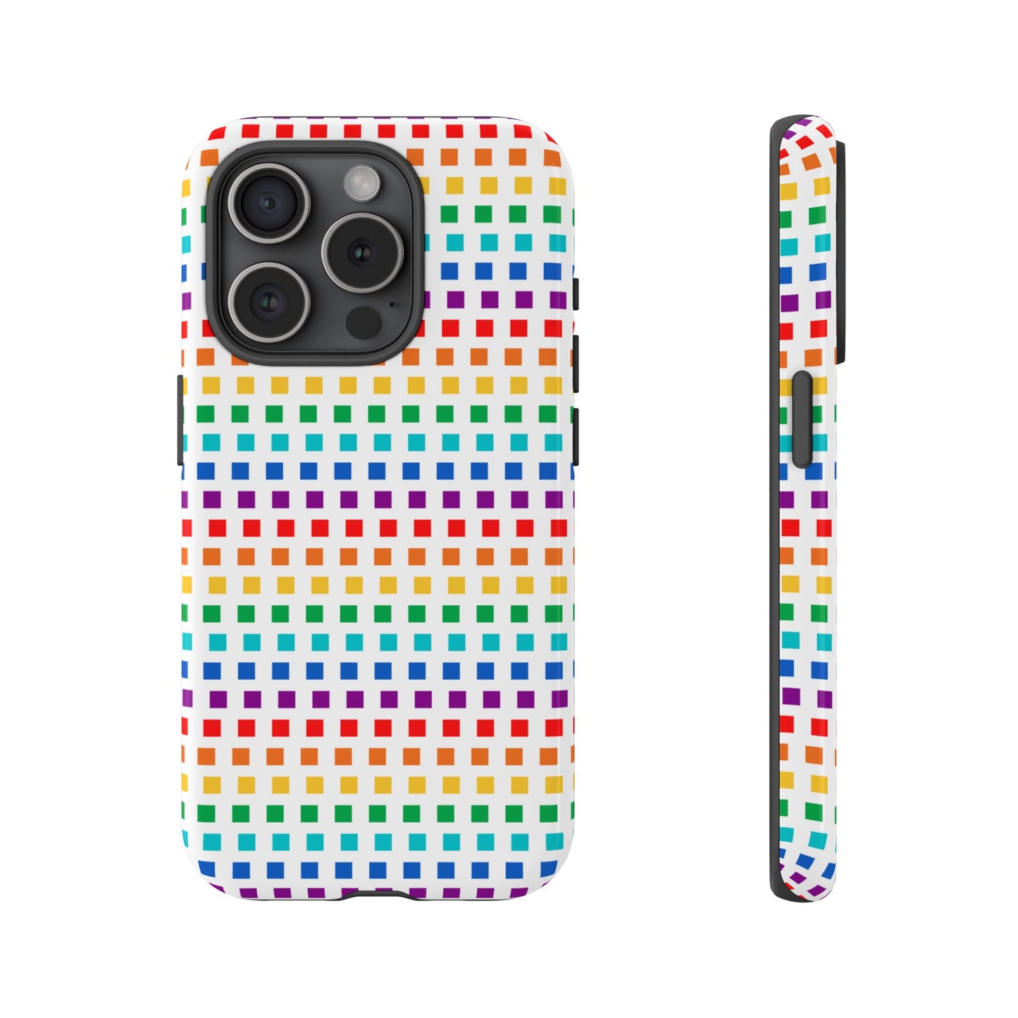 Rainbow on white - Tough Case