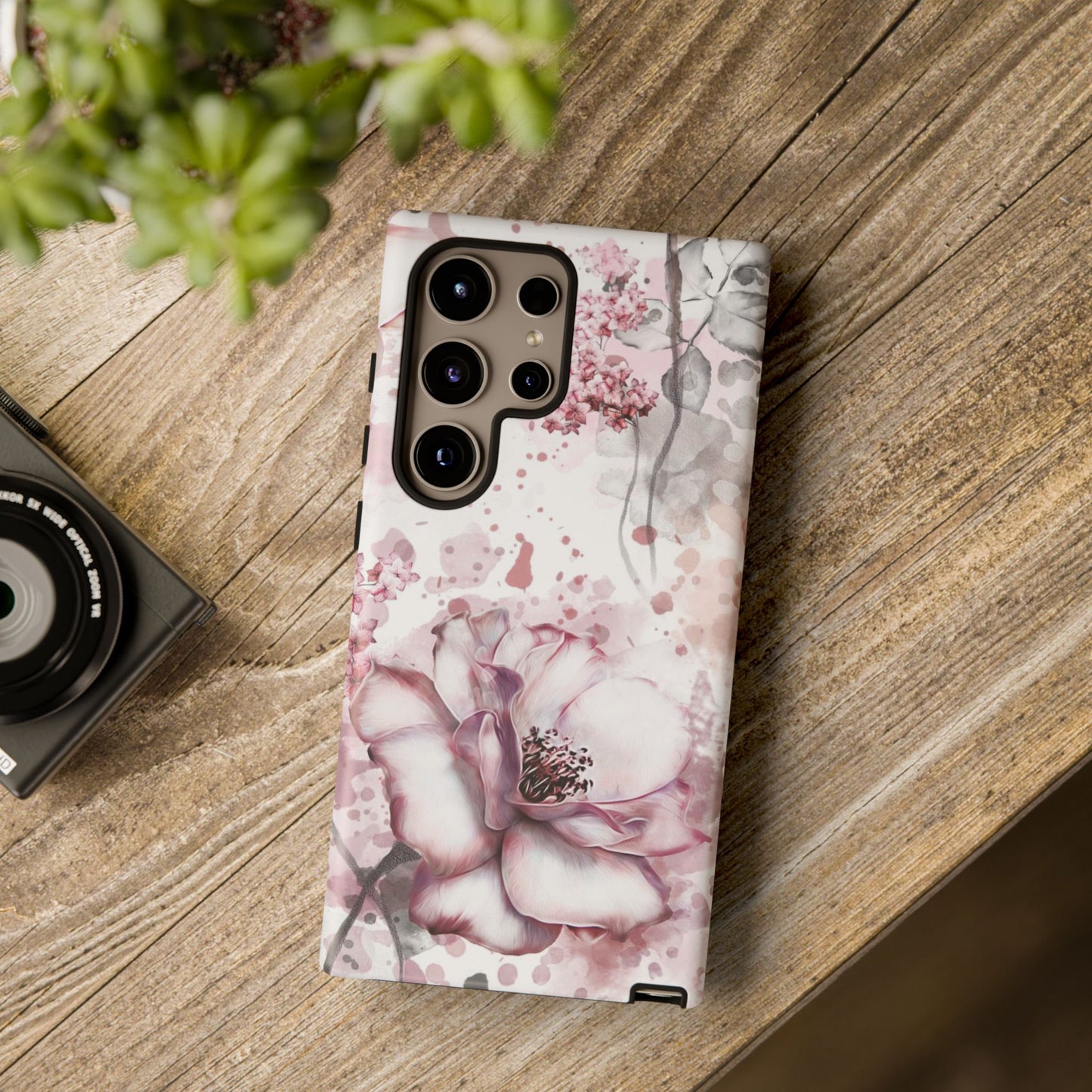 Pale Pink Florals  - Tough Phone Case