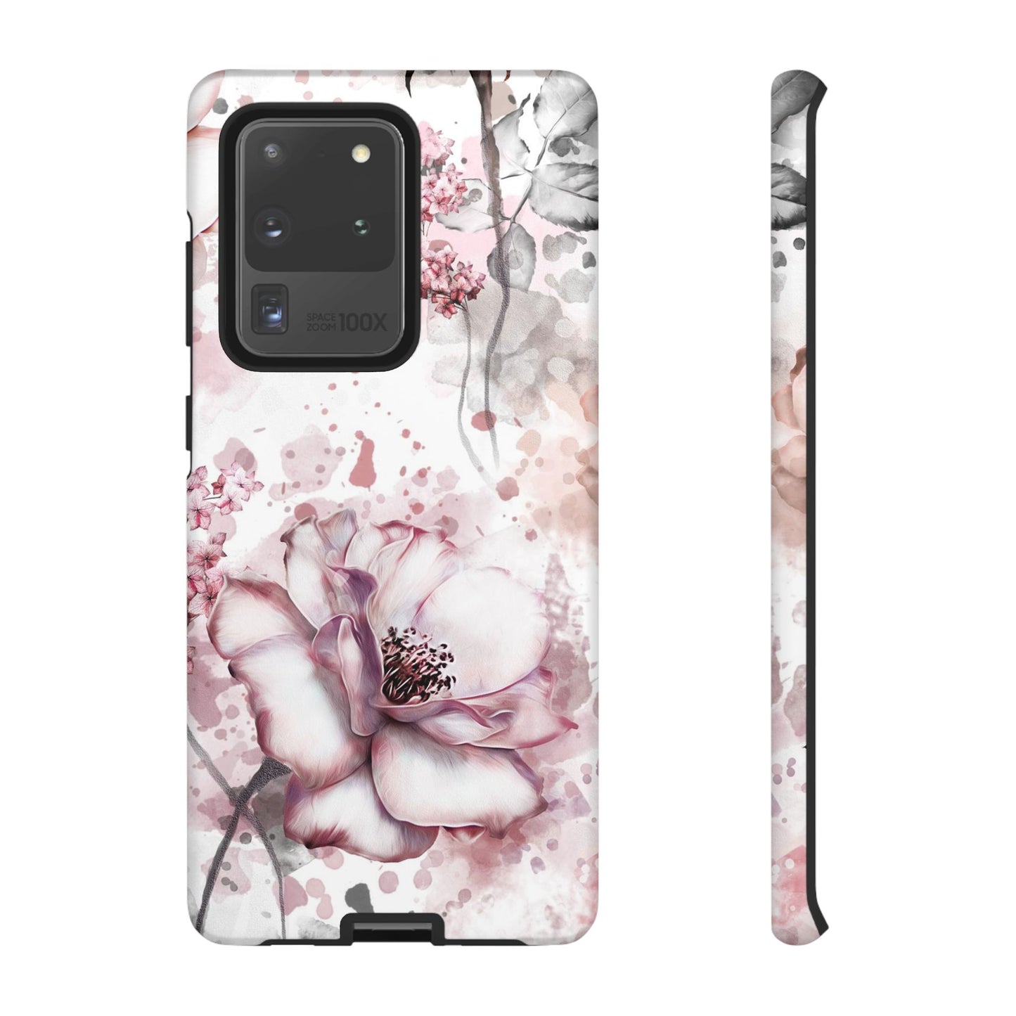 Pale Pink Florals  - Tough Phone Case