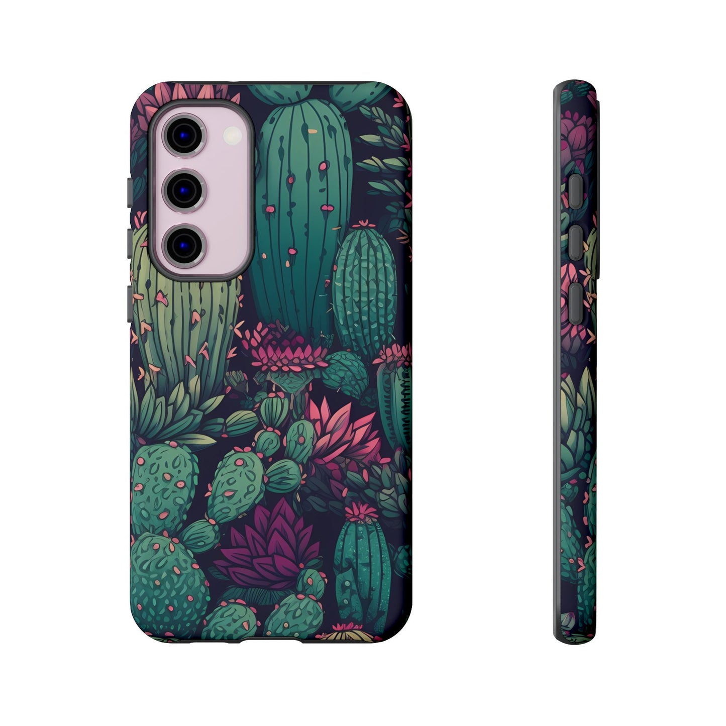 Succulent Garden Tough Phone Case – Bold & Stylish Protection for Plant Lovers