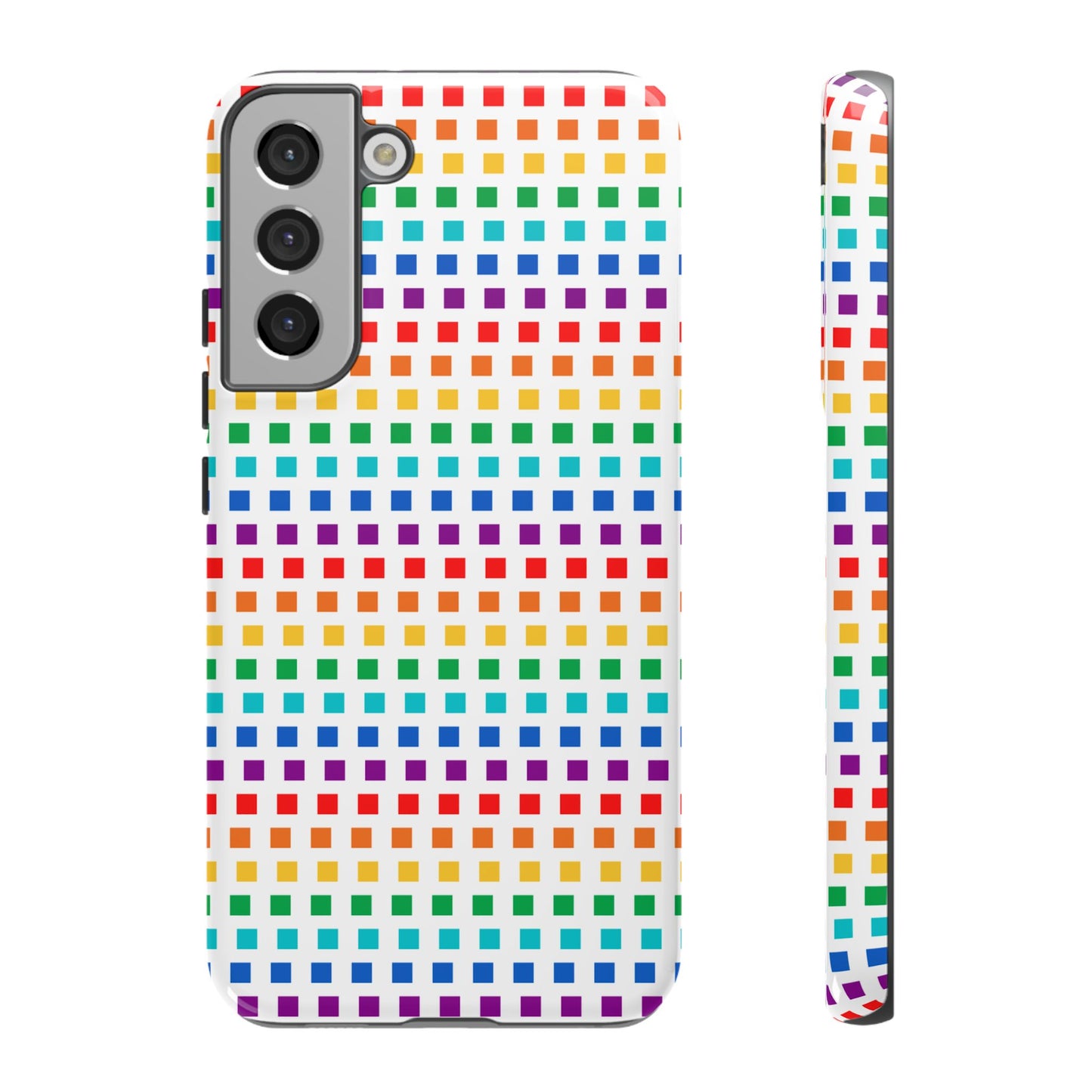 Rainbow on white - Tough Case