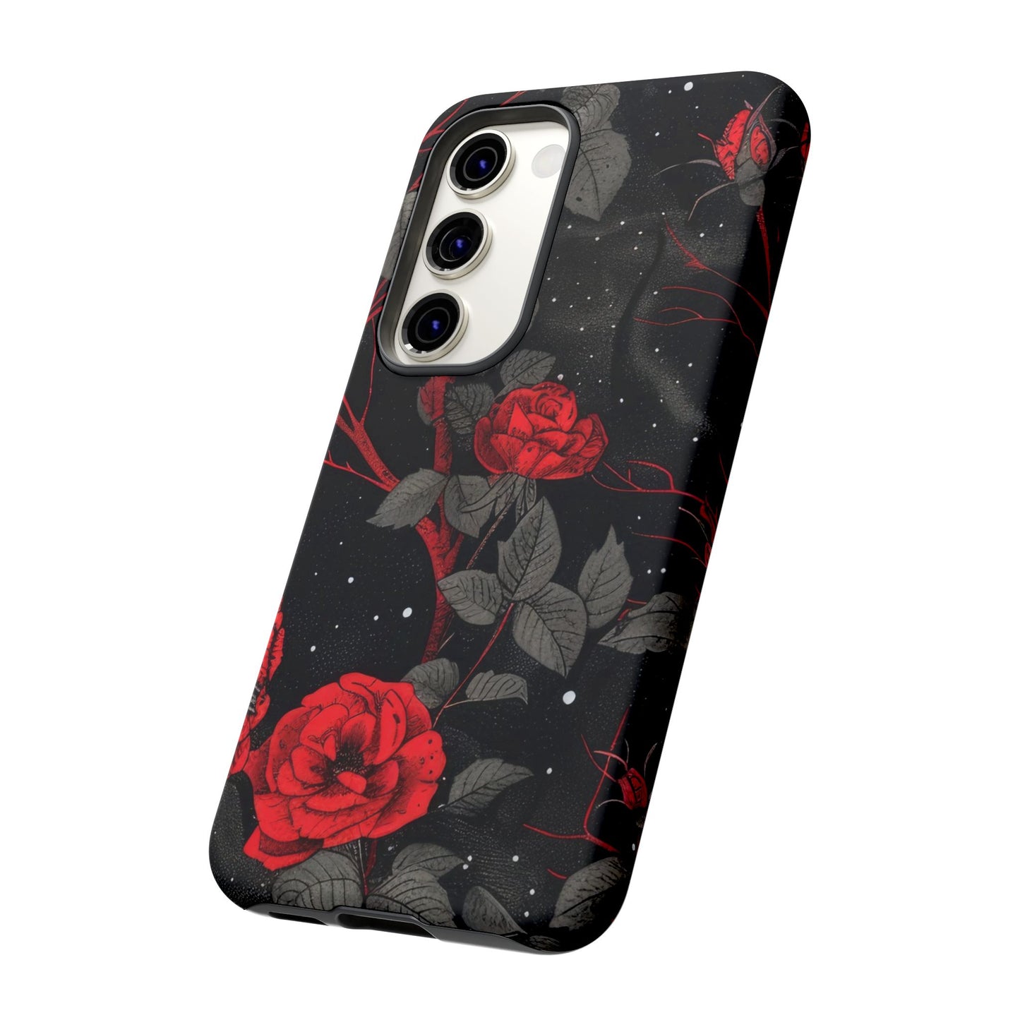 Dark Red Roses  - Tough Phone Case