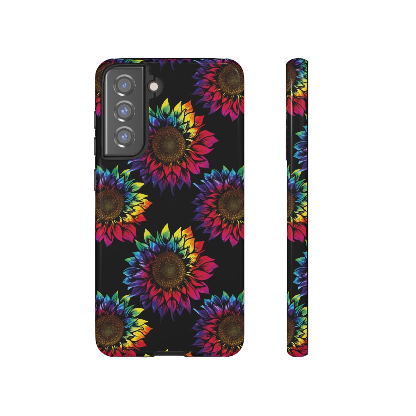 Rainbow Sunflowers - Tough Phone Case