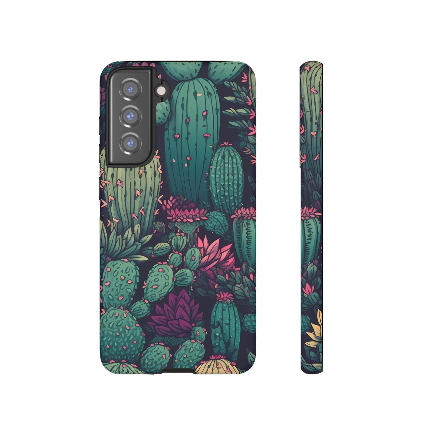 Succulent Garden Tough Phone Case – Bold & Stylish Protection for Plant Lovers