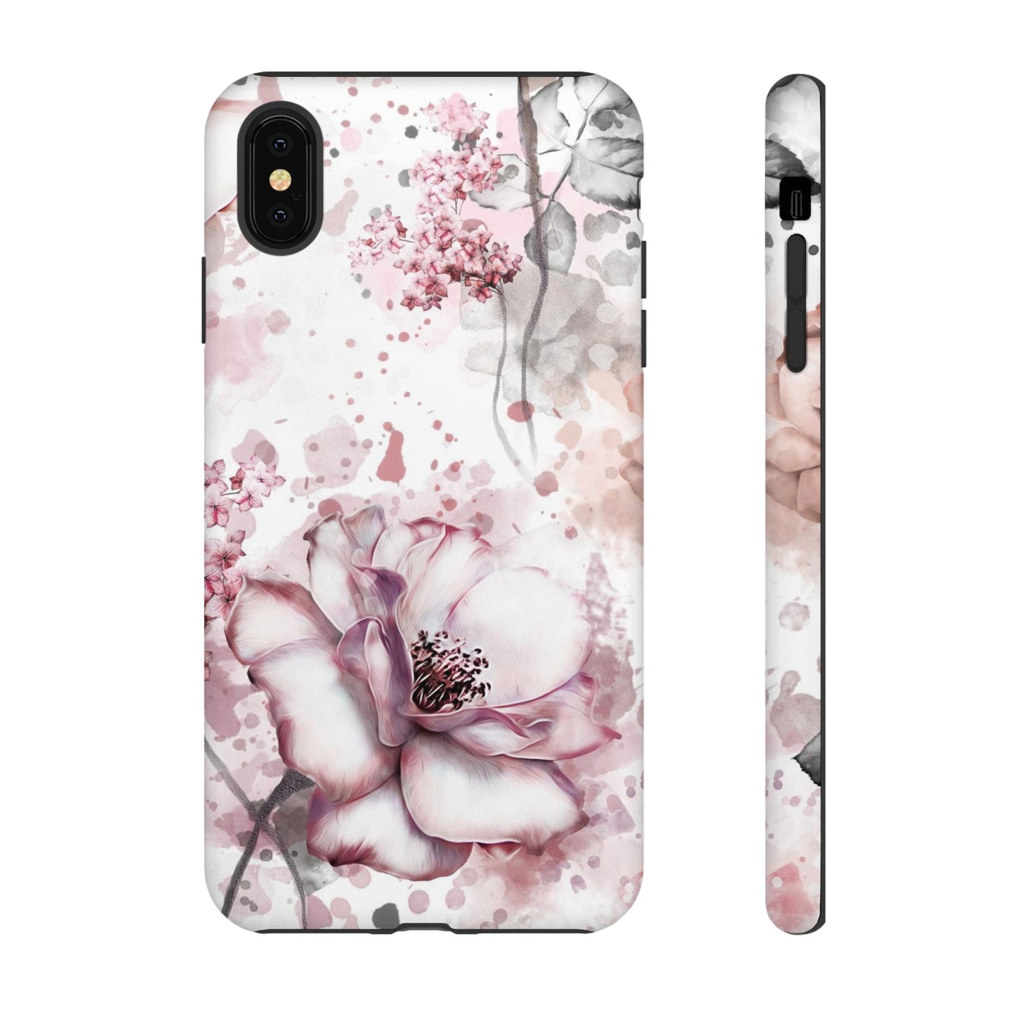 Pale Pink Florals  - Tough Phone Case