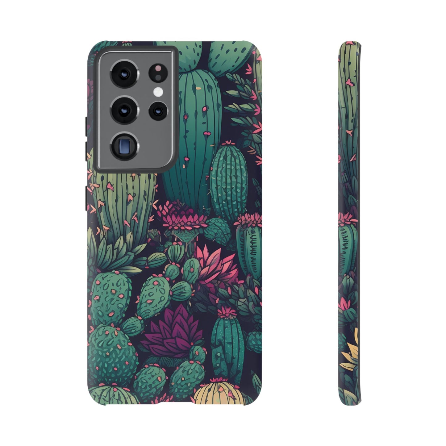 Succulent Garden Tough Phone Case – Bold & Stylish Protection for Plant Lovers