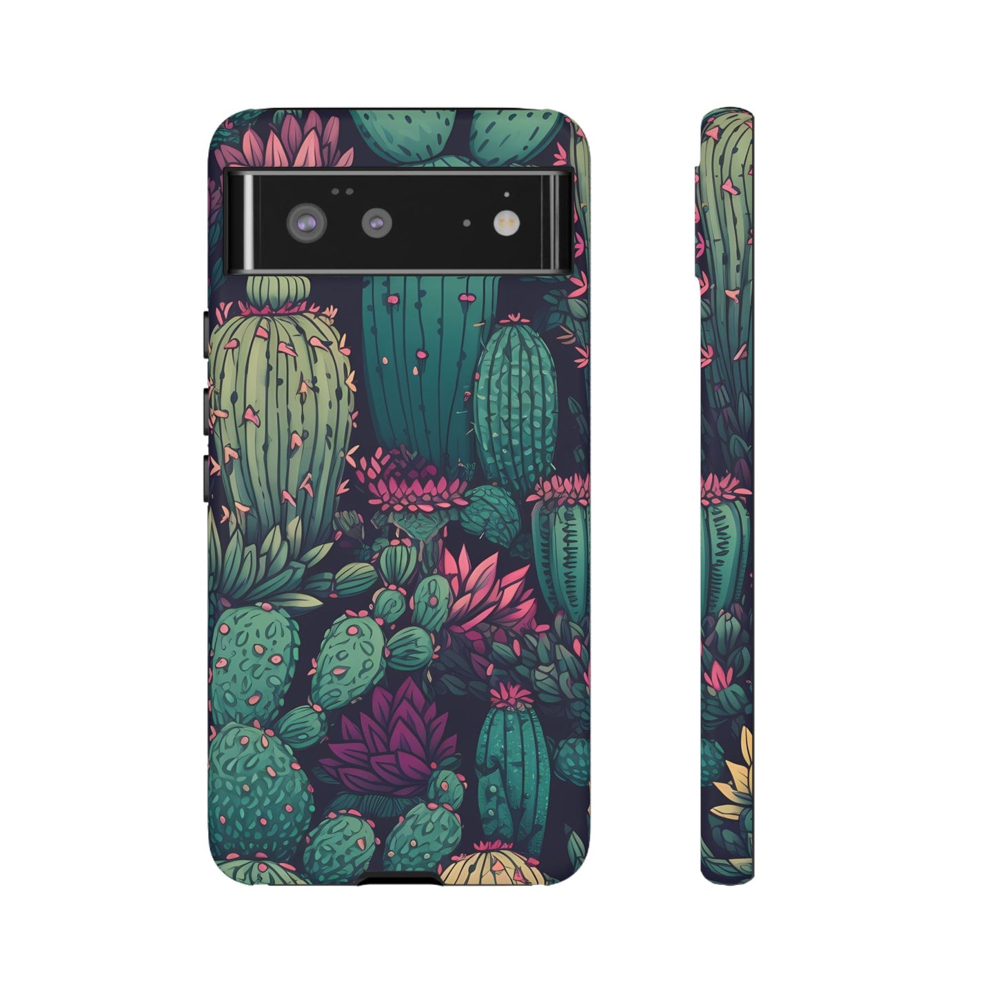 Succulent Garden Tough Phone Case – Bold & Stylish Protection for Plant Lovers