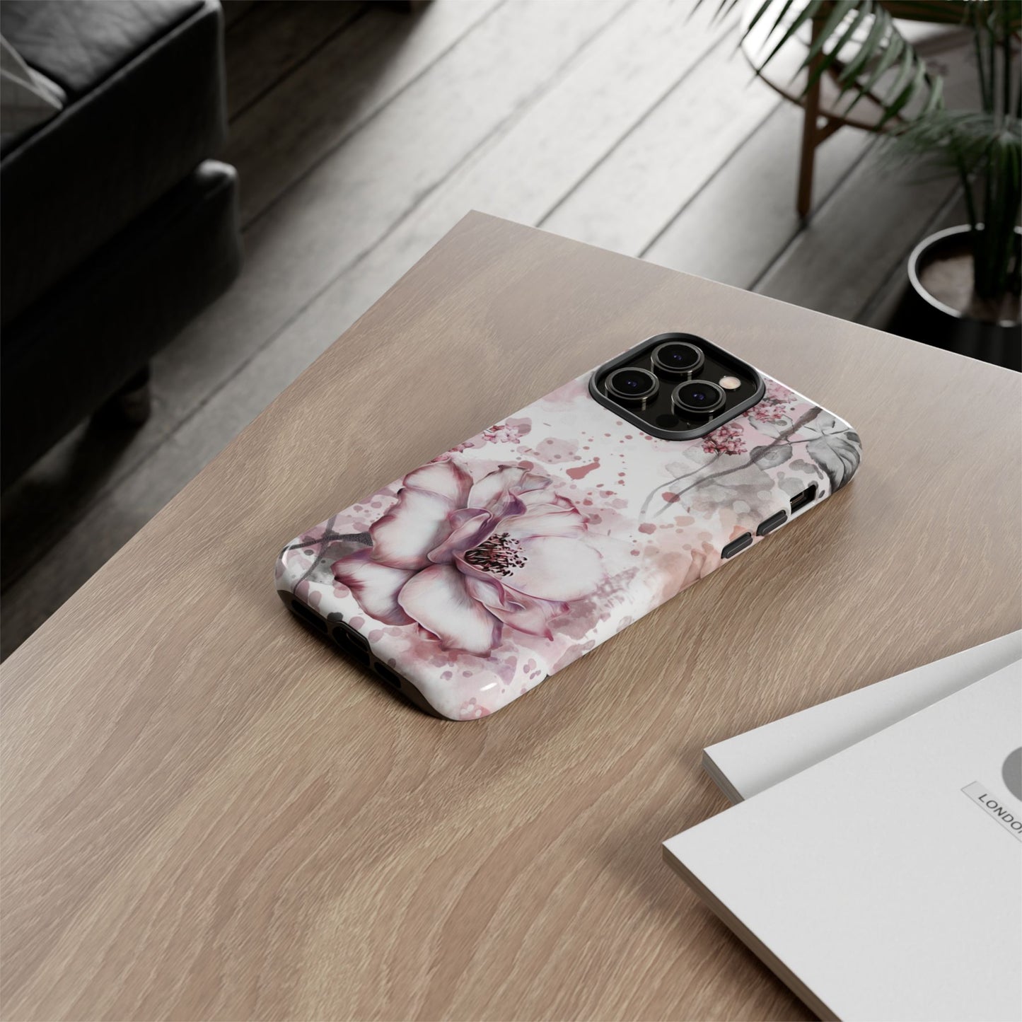 Pale Pink Florals  - Tough Phone Case