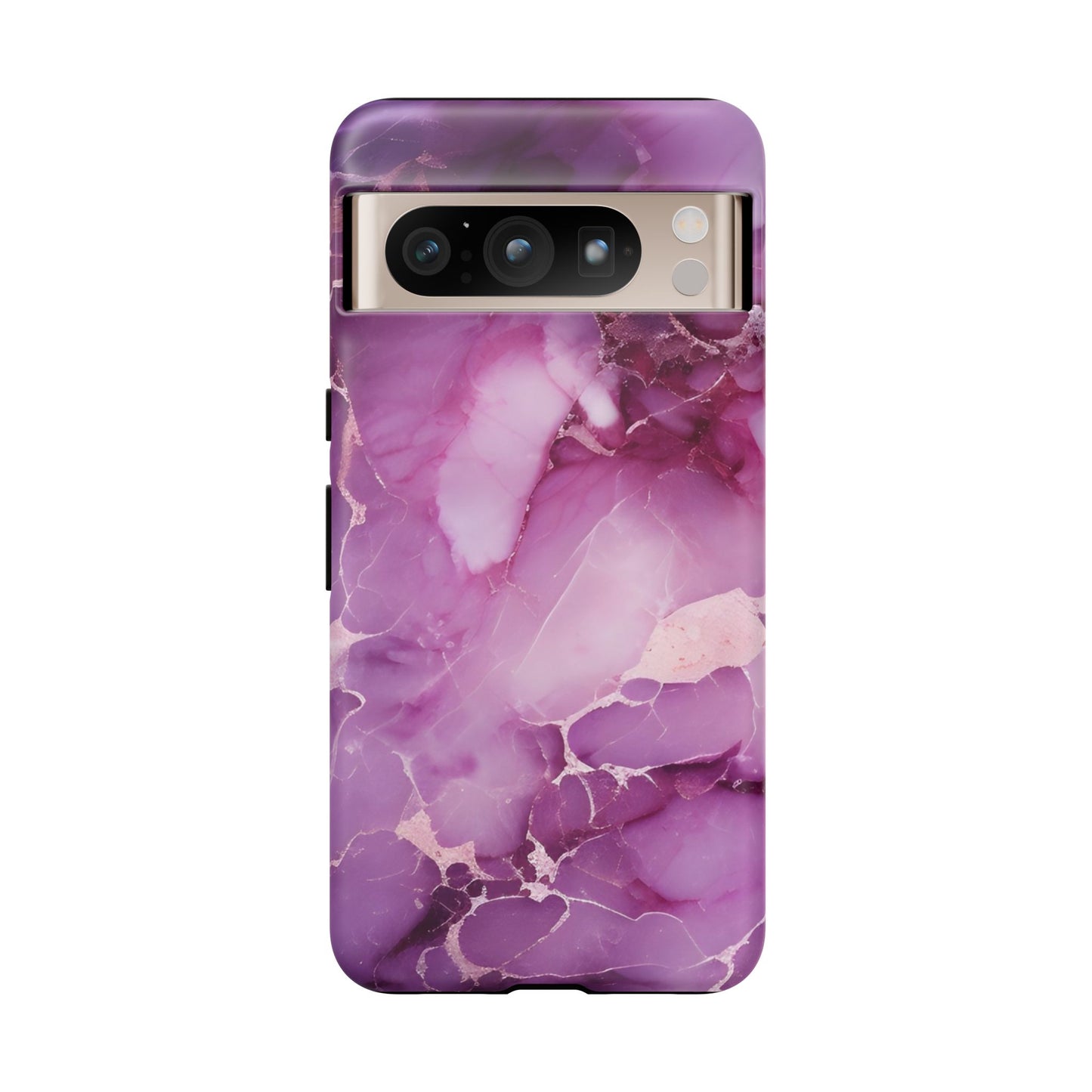 Purple Marble Tough Phone Case