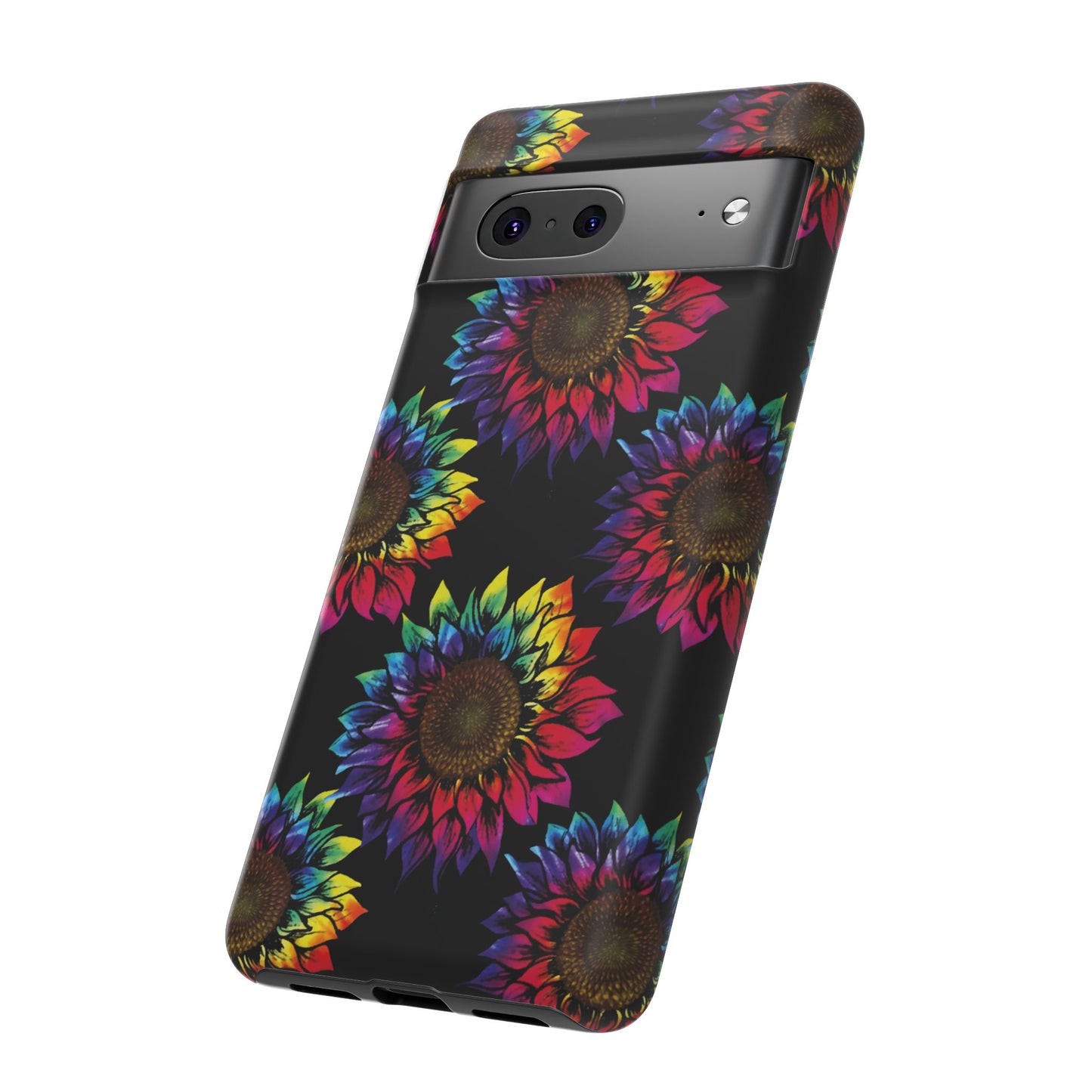Rainbow Sunflowers - Tough Phone Case