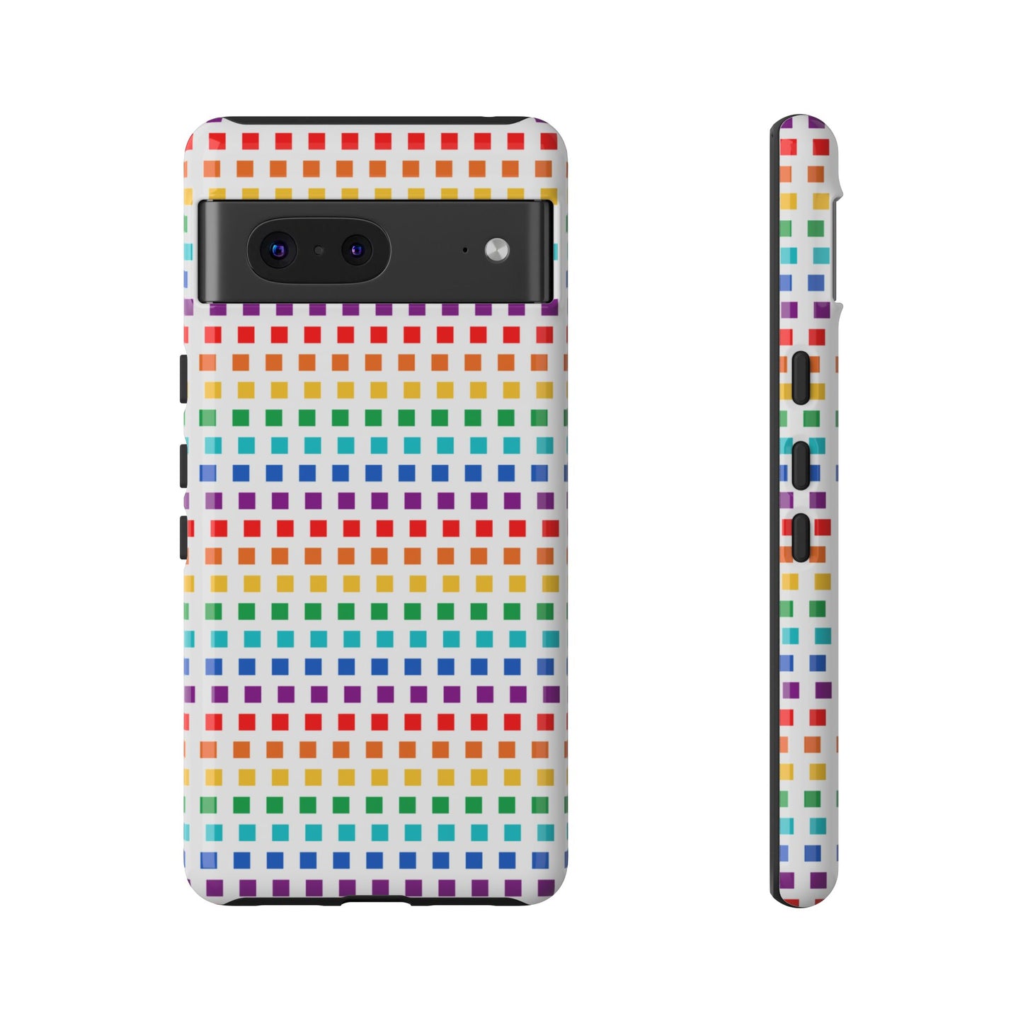 Rainbow on white - Tough Case