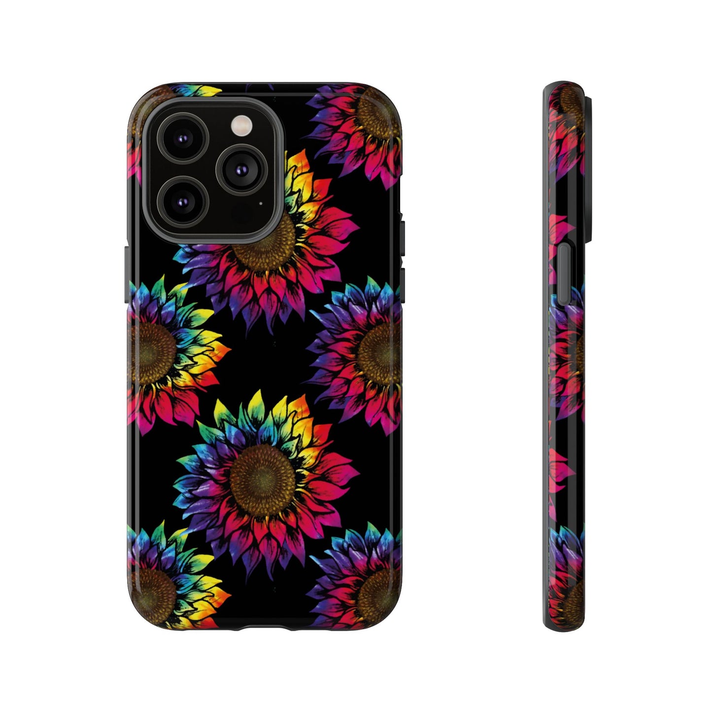 Rainbow Sunflowers - Tough Phone Case