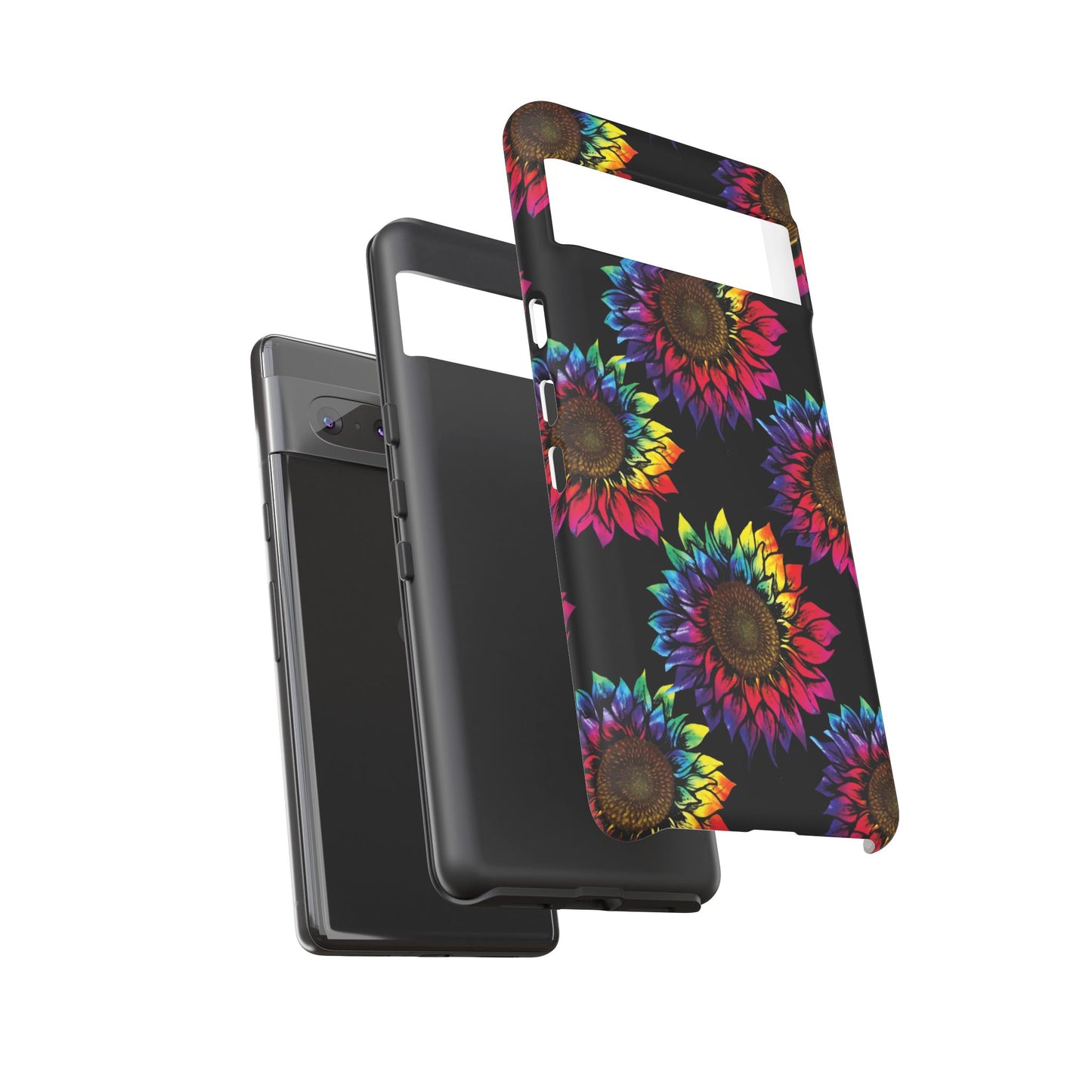 Rainbow Sunflowers - Tough Phone Case
