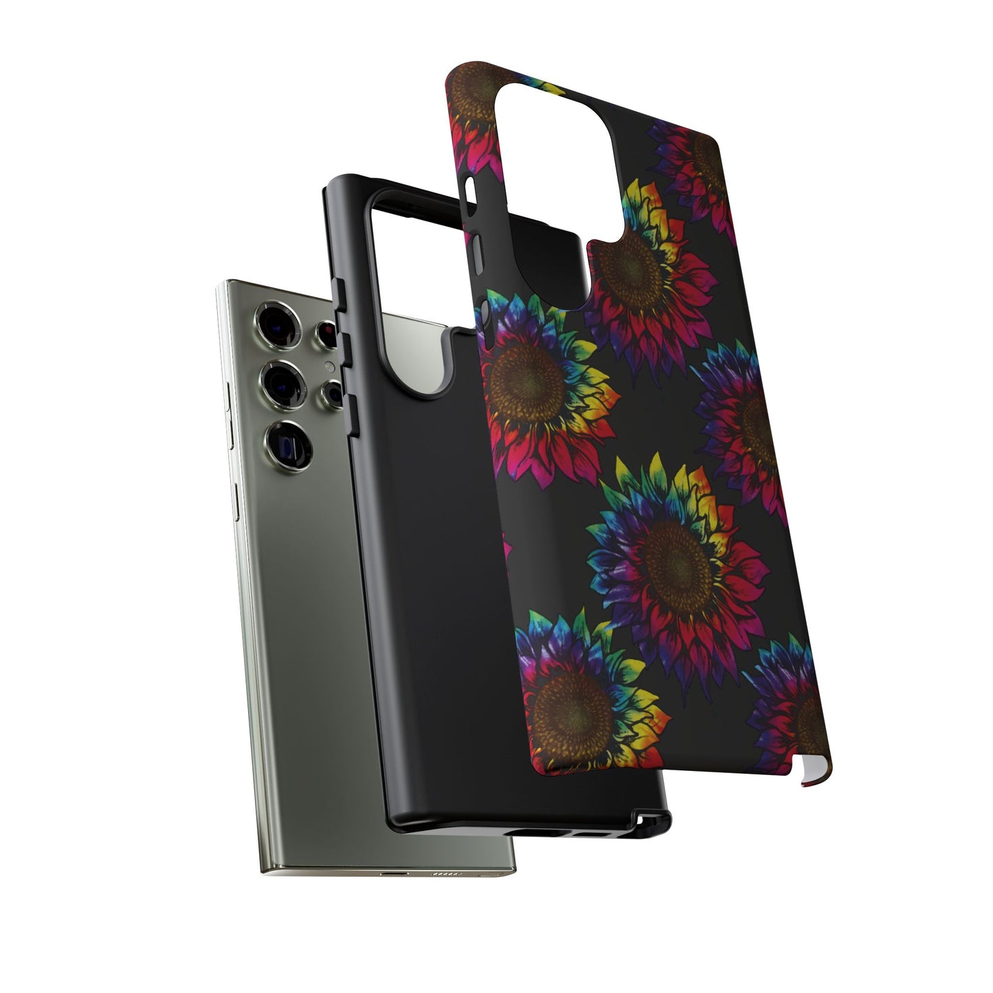 Rainbow Sunflowers - Tough Phone Case