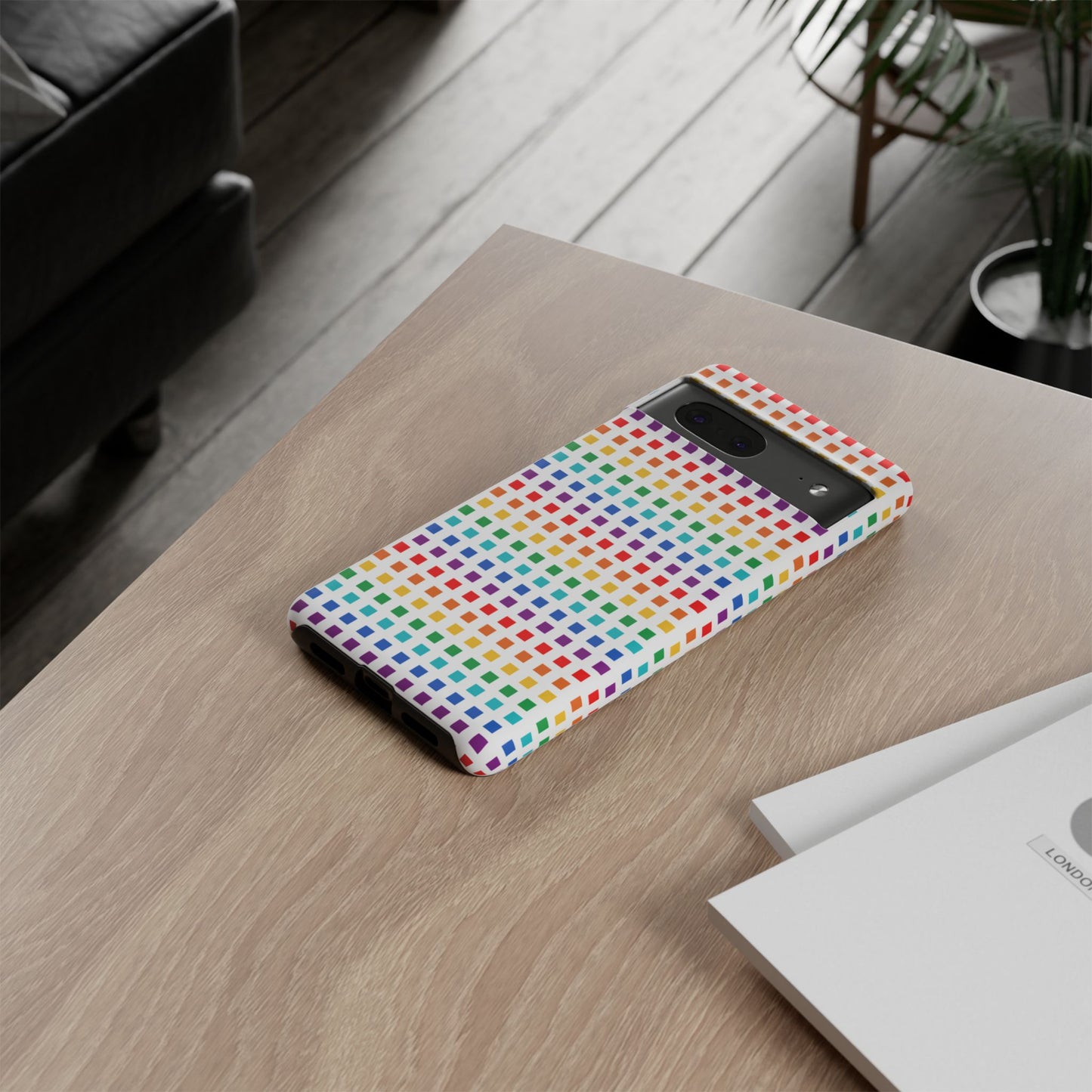 Rainbow on white - Tough Case