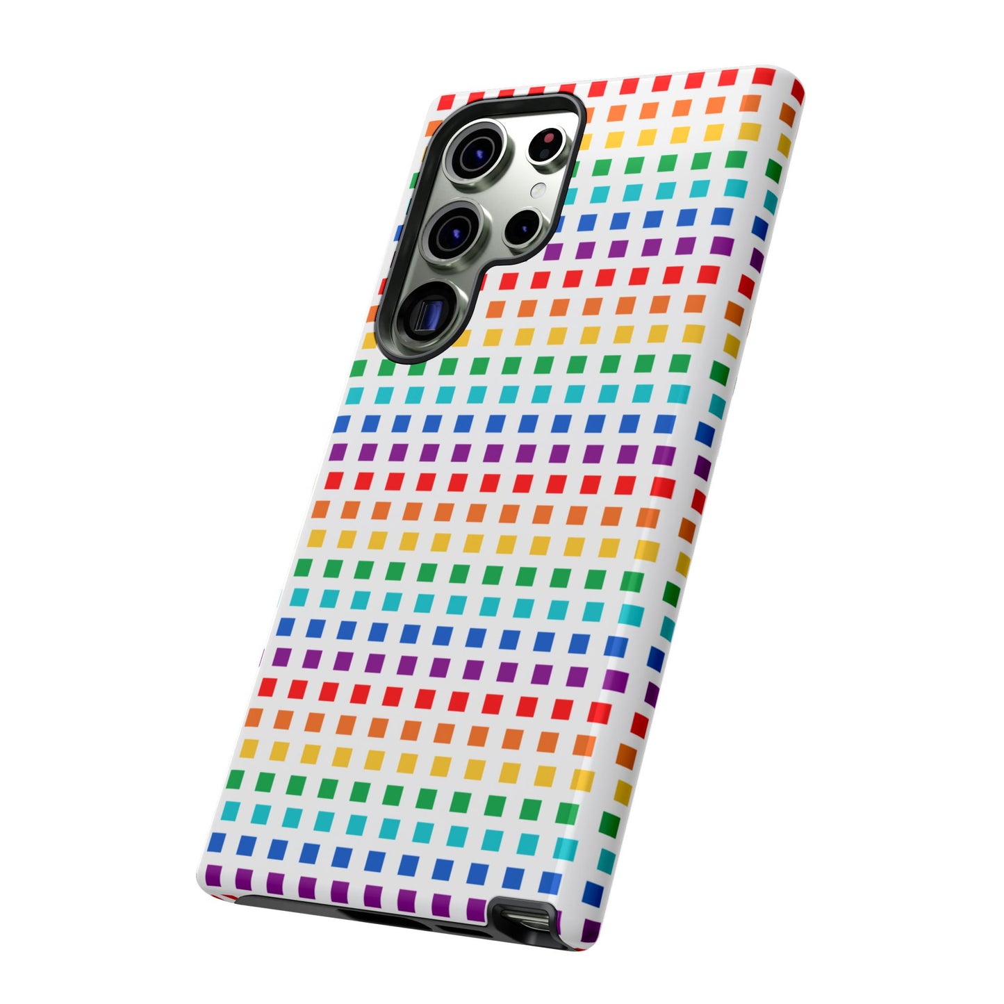Rainbow on white - Tough Case