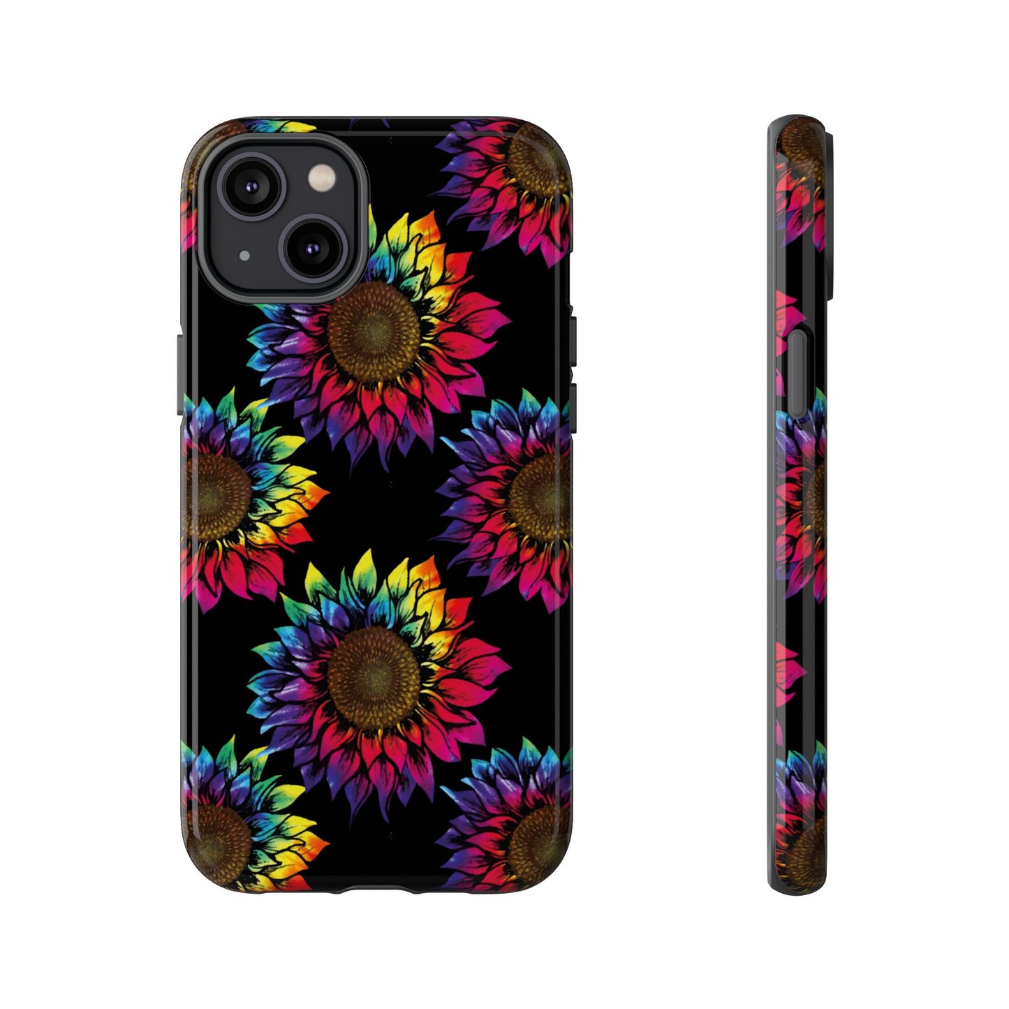 Rainbow Sunflowers - Tough Phone Case