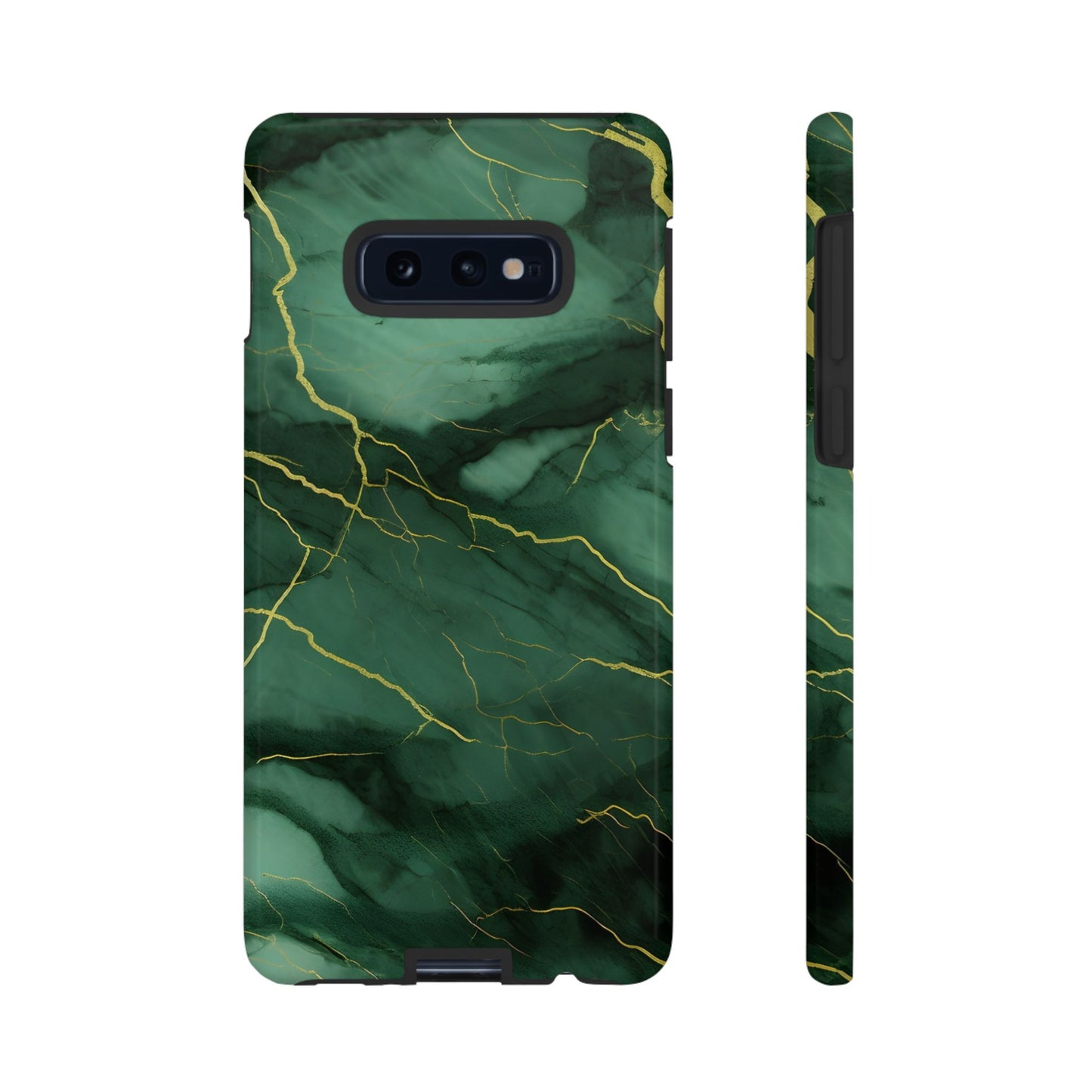Hunter Green Marble - Tough Phone Case