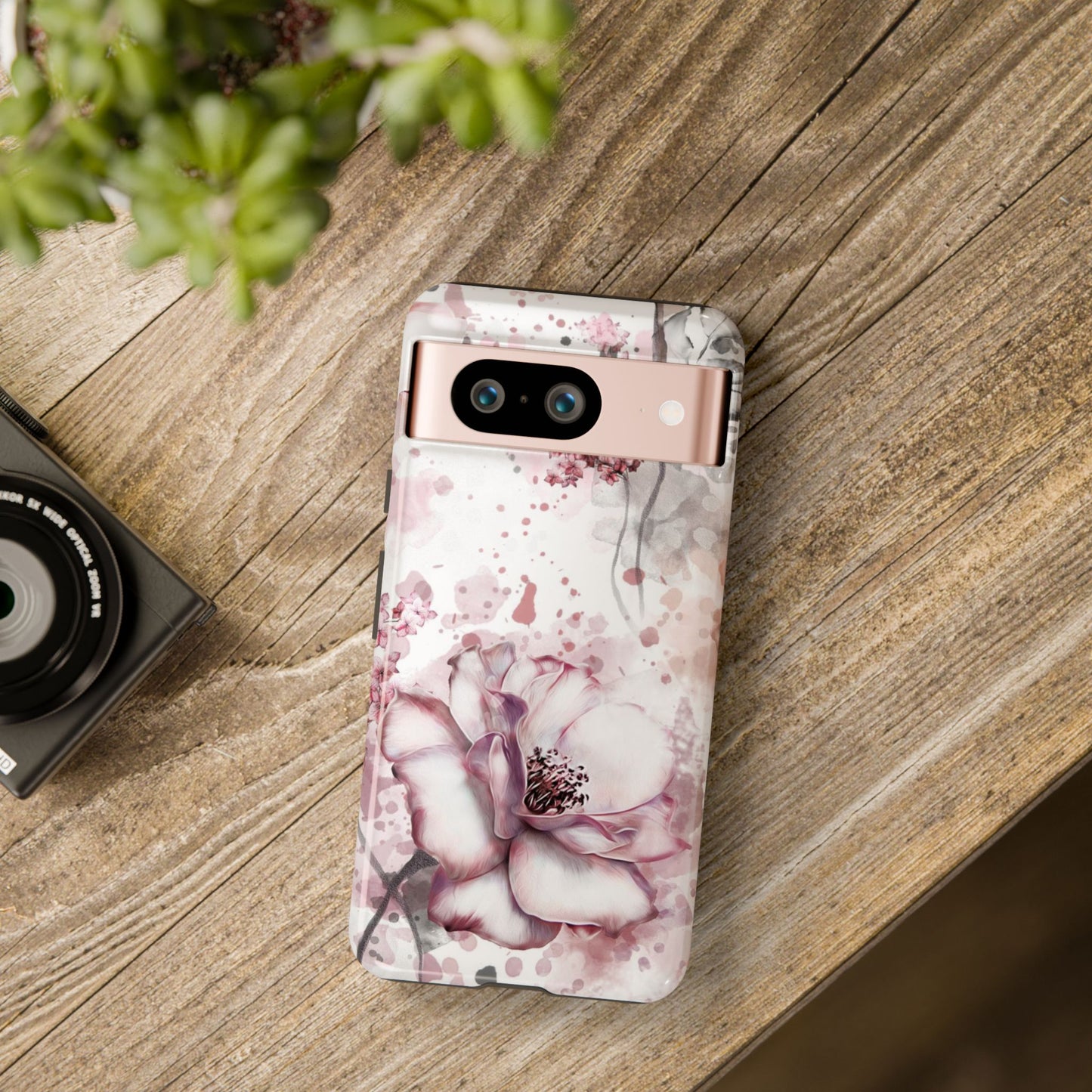 Pale Pink Florals  - Tough Phone Case