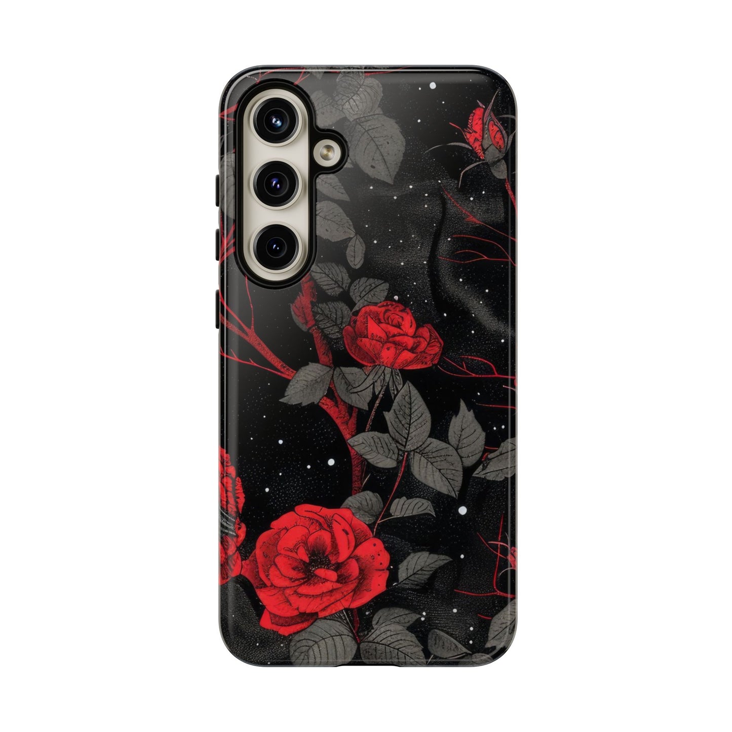 Dark Red Roses  - Tough Phone Case