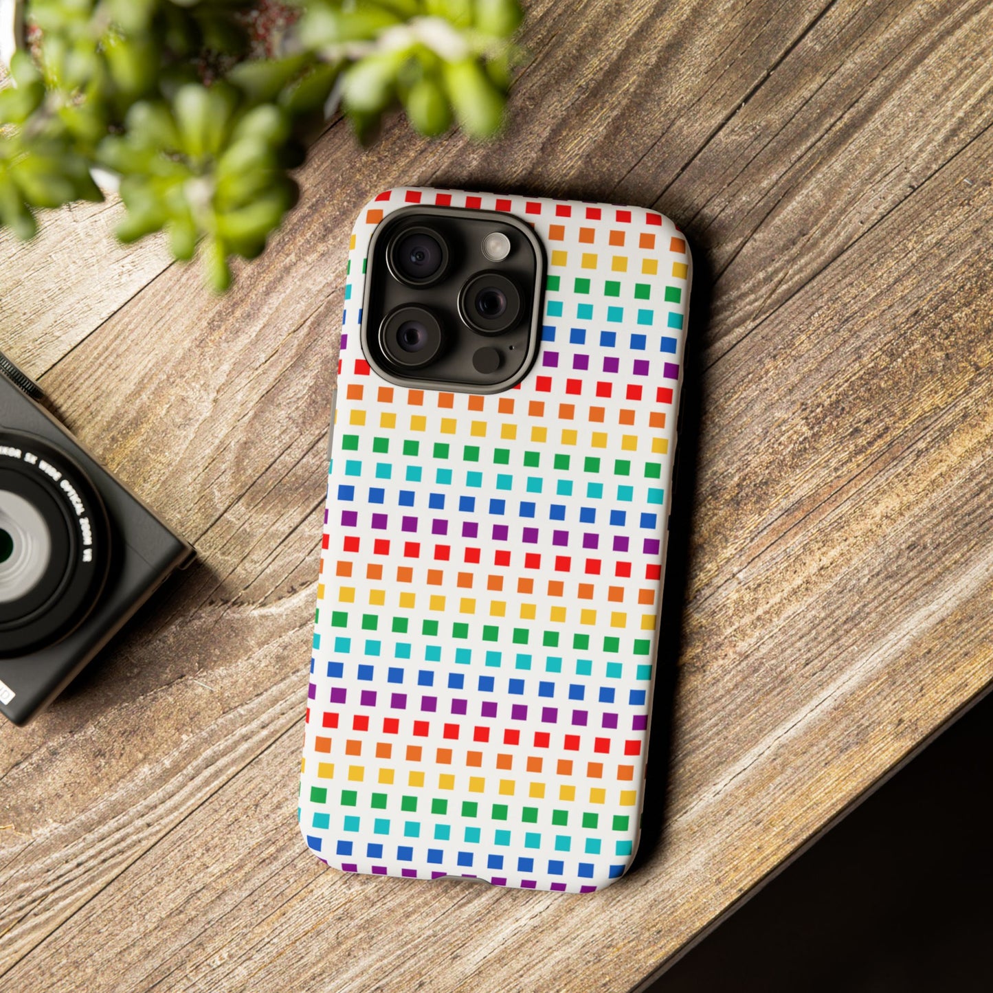 Rainbow on white - Tough Case
