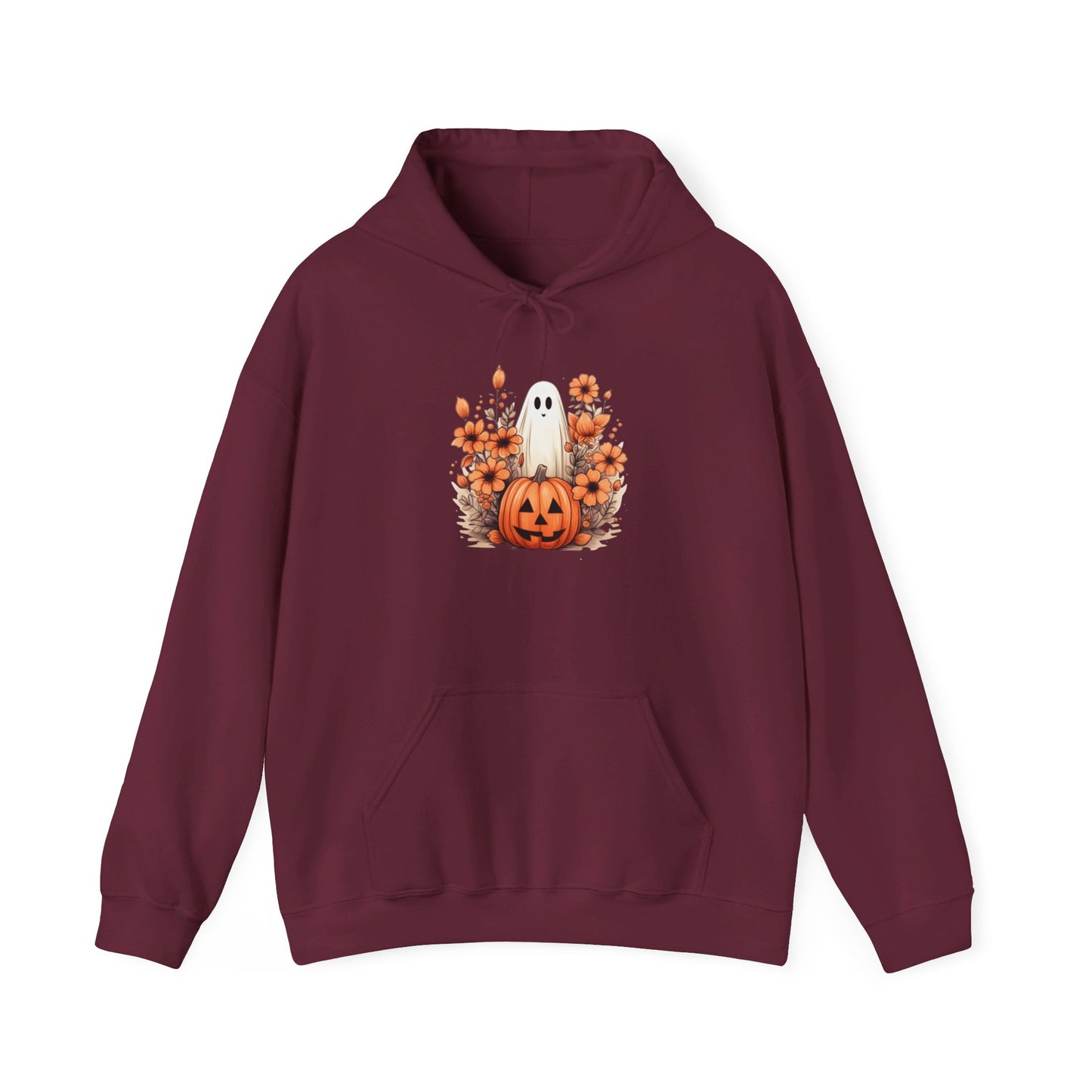 Cute Fall Ghost Hooded Sweatshirt