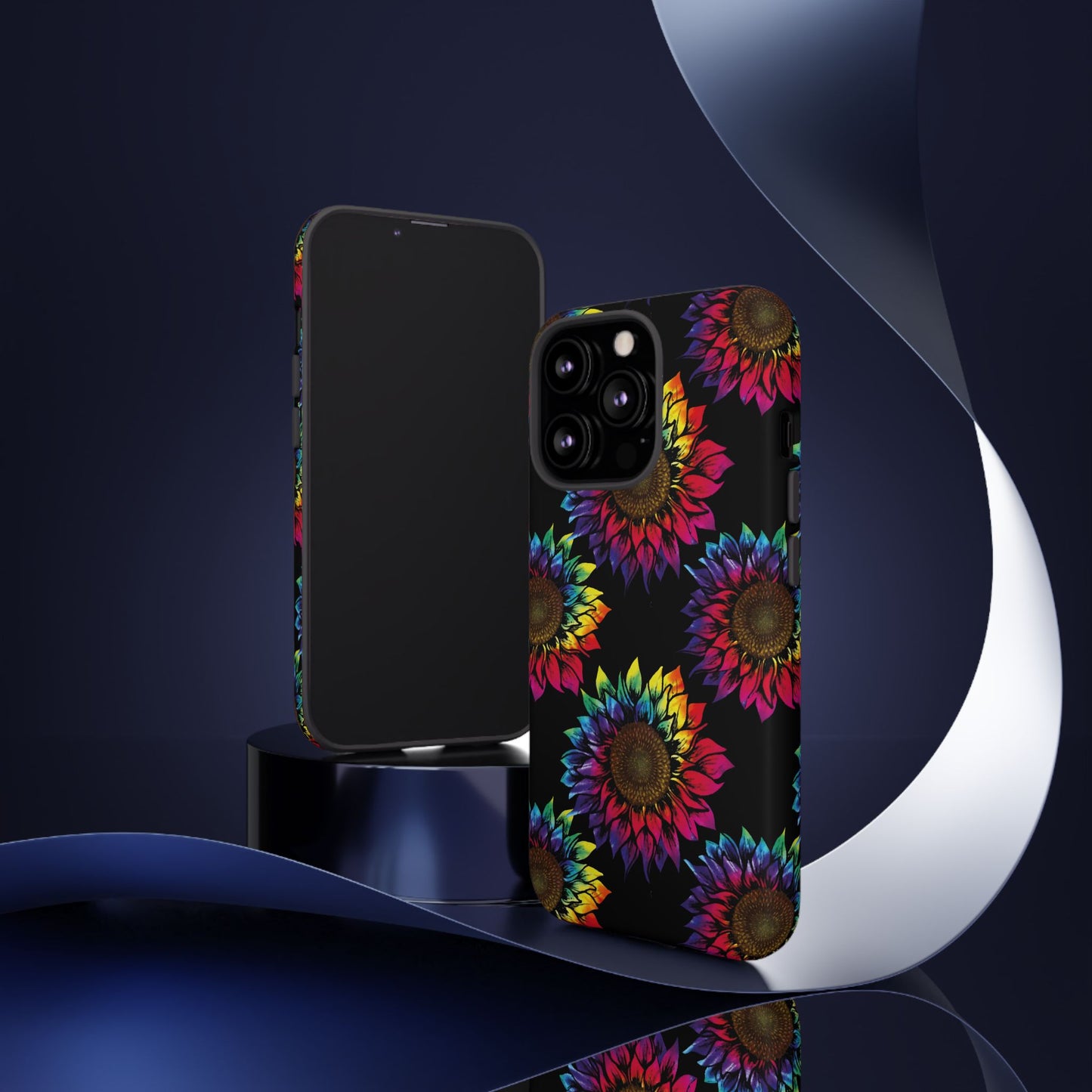 Rainbow Sunflowers - Tough Phone Case