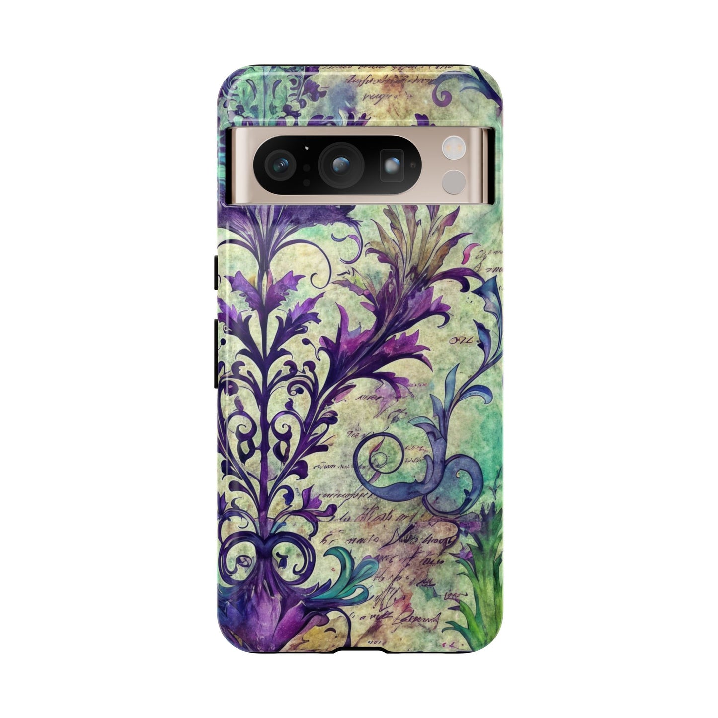 Purple Swirly Fun Tough Phone Case