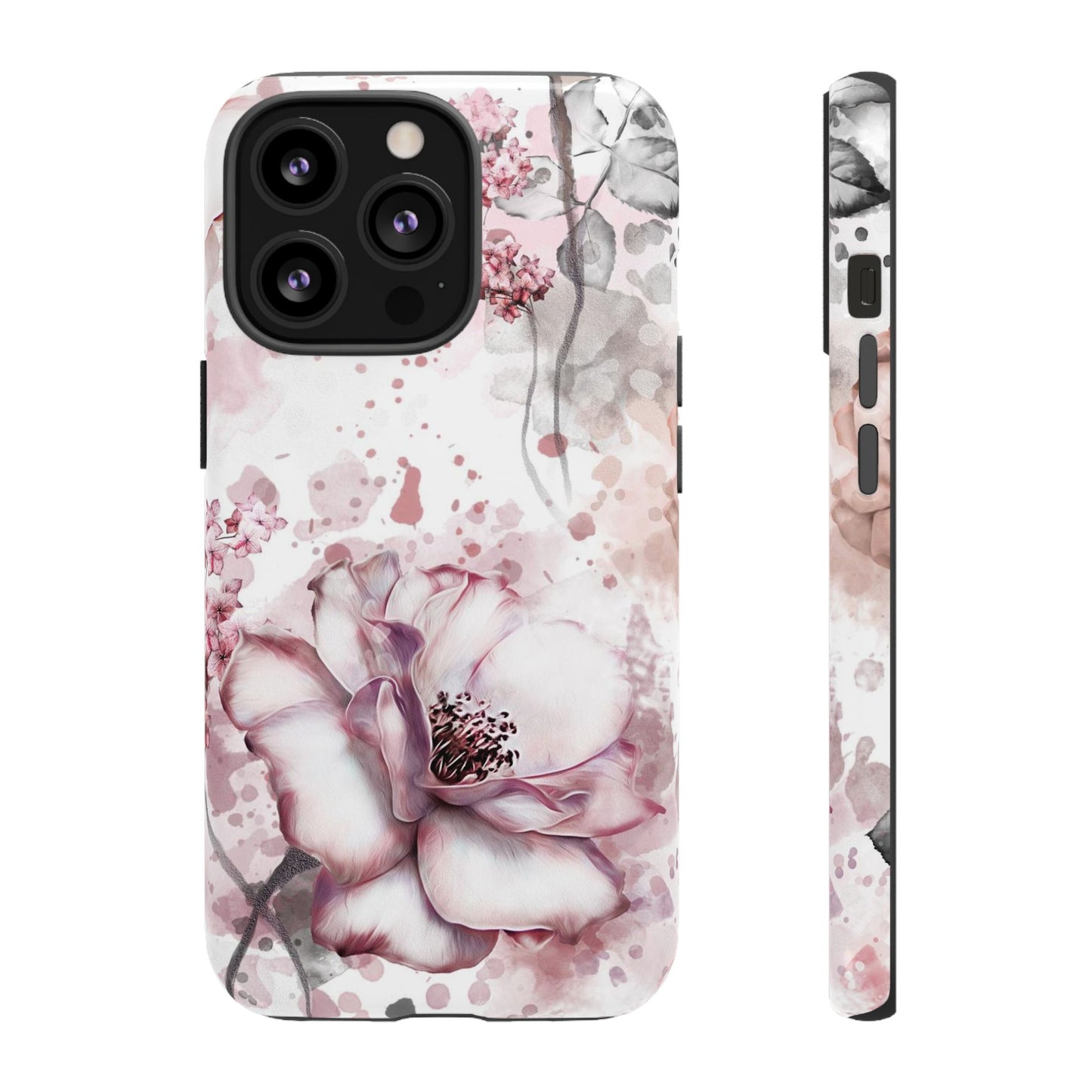 Pale Pink Florals  - Tough Phone Case