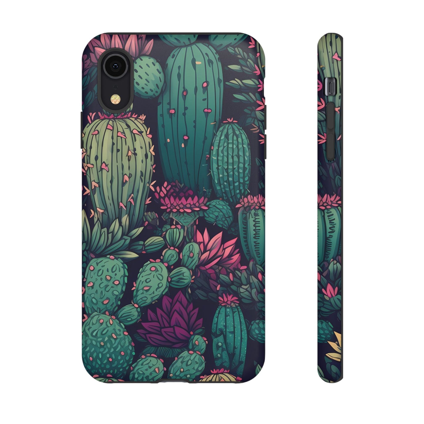 Succulent Garden Tough Phone Case – Bold & Stylish Protection for Plant Lovers