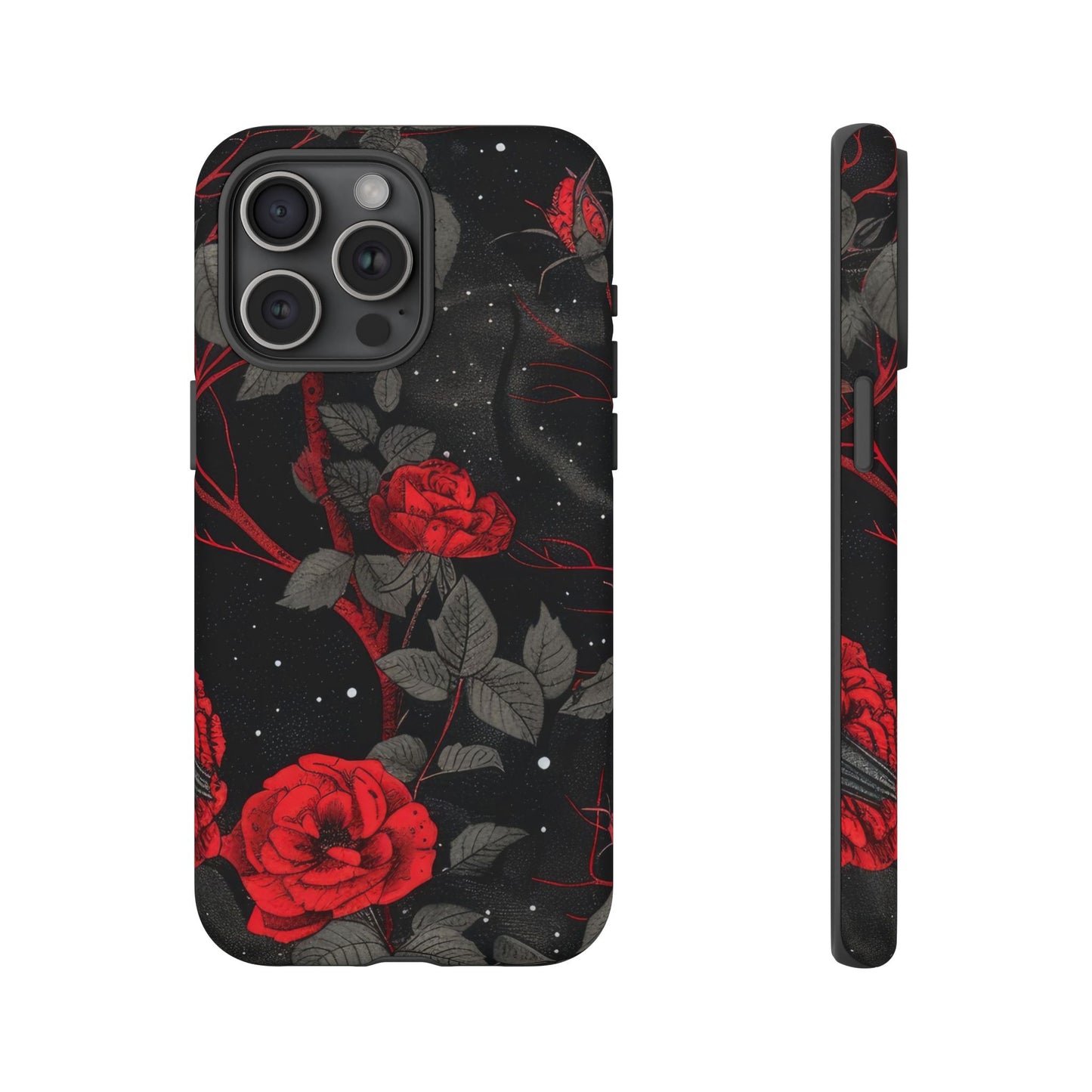 Dark Red Roses  - Tough Phone Case