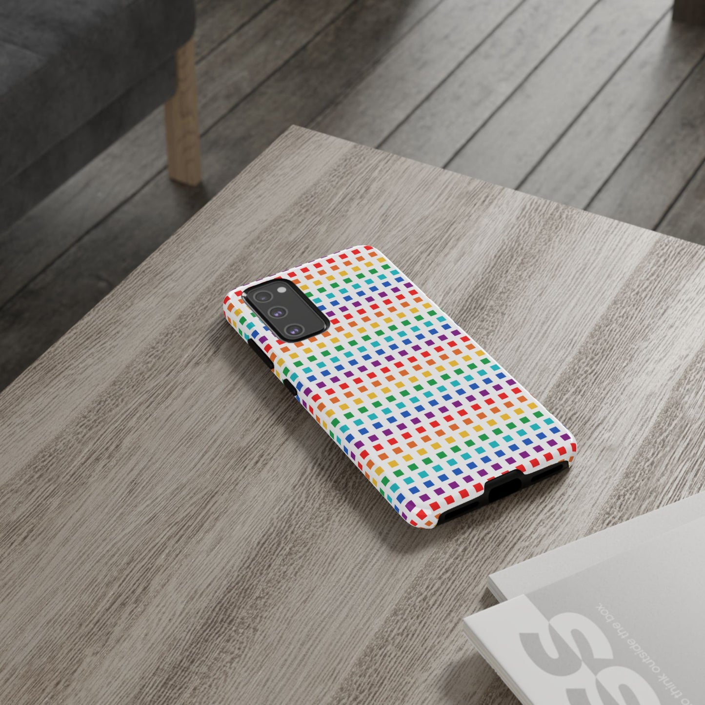 Rainbow on white - Tough Case