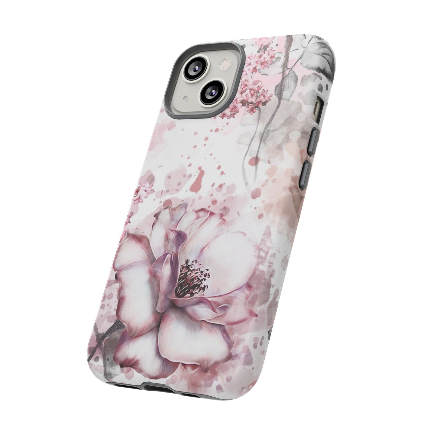 Pale Pink Florals  - Tough Phone Case