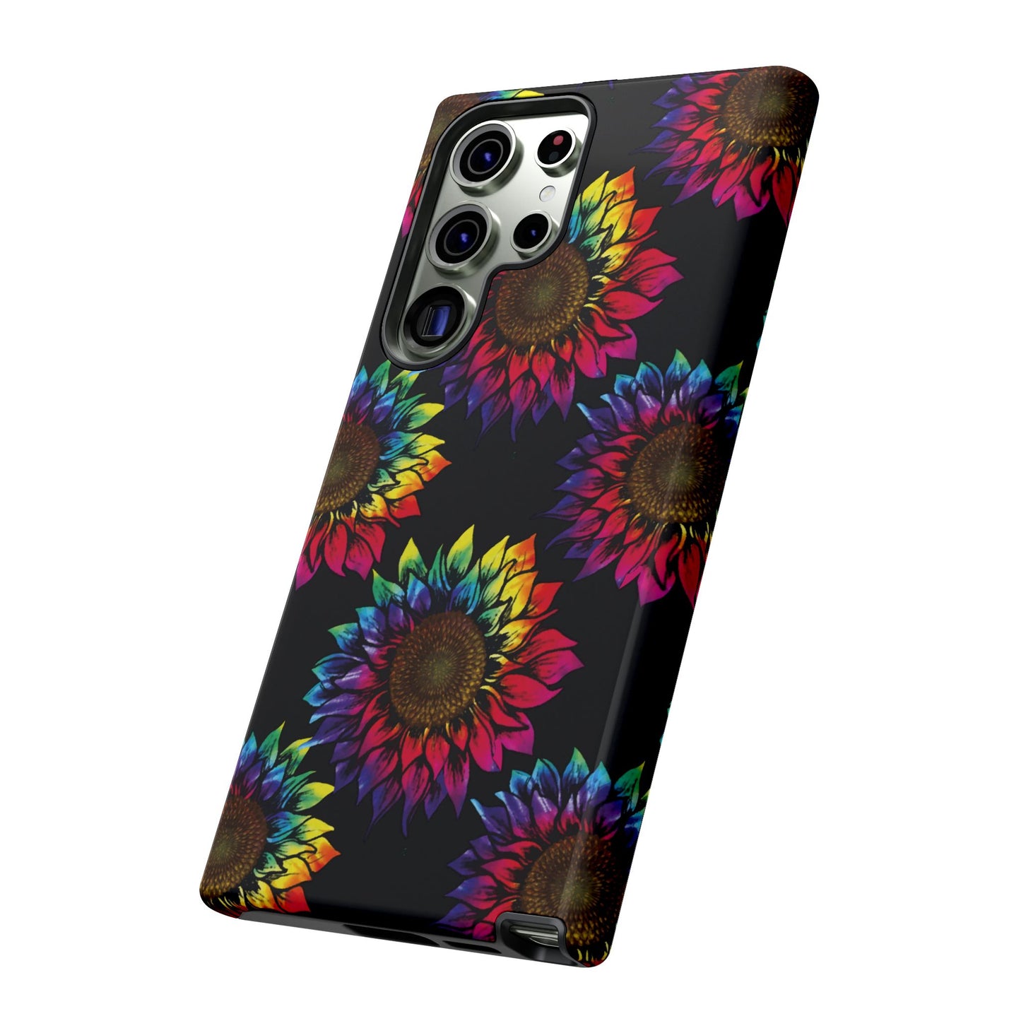 Rainbow Sunflowers - Tough Phone Case