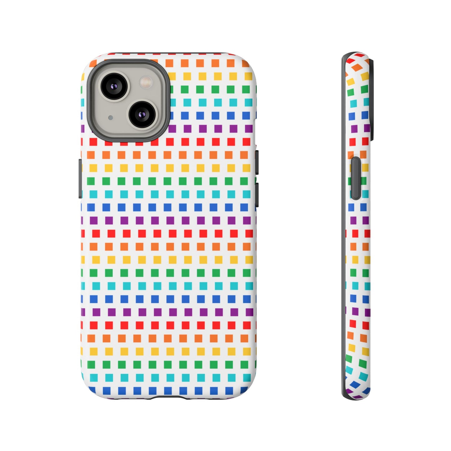 Rainbow on white - Tough Case