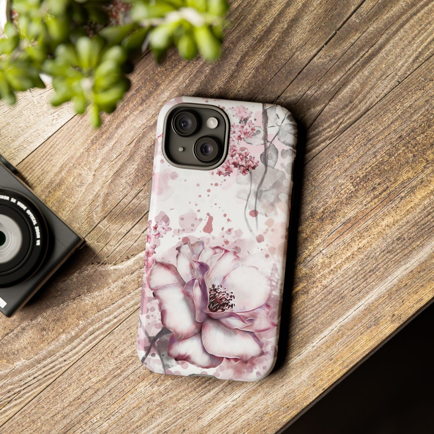 Pale Pink Florals  - Tough Phone Case