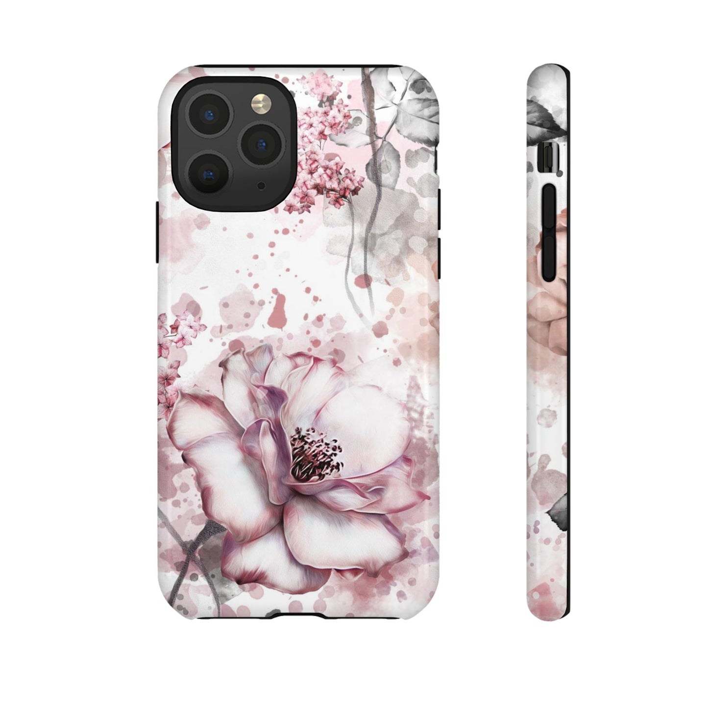 Pale Pink Florals  - Tough Phone Case