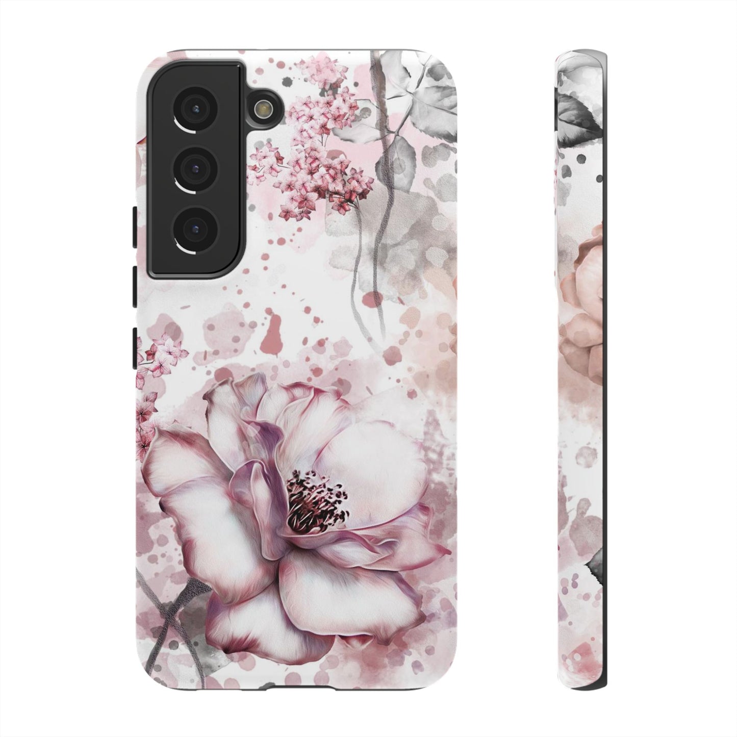 Pale Pink Florals  - Tough Phone Case