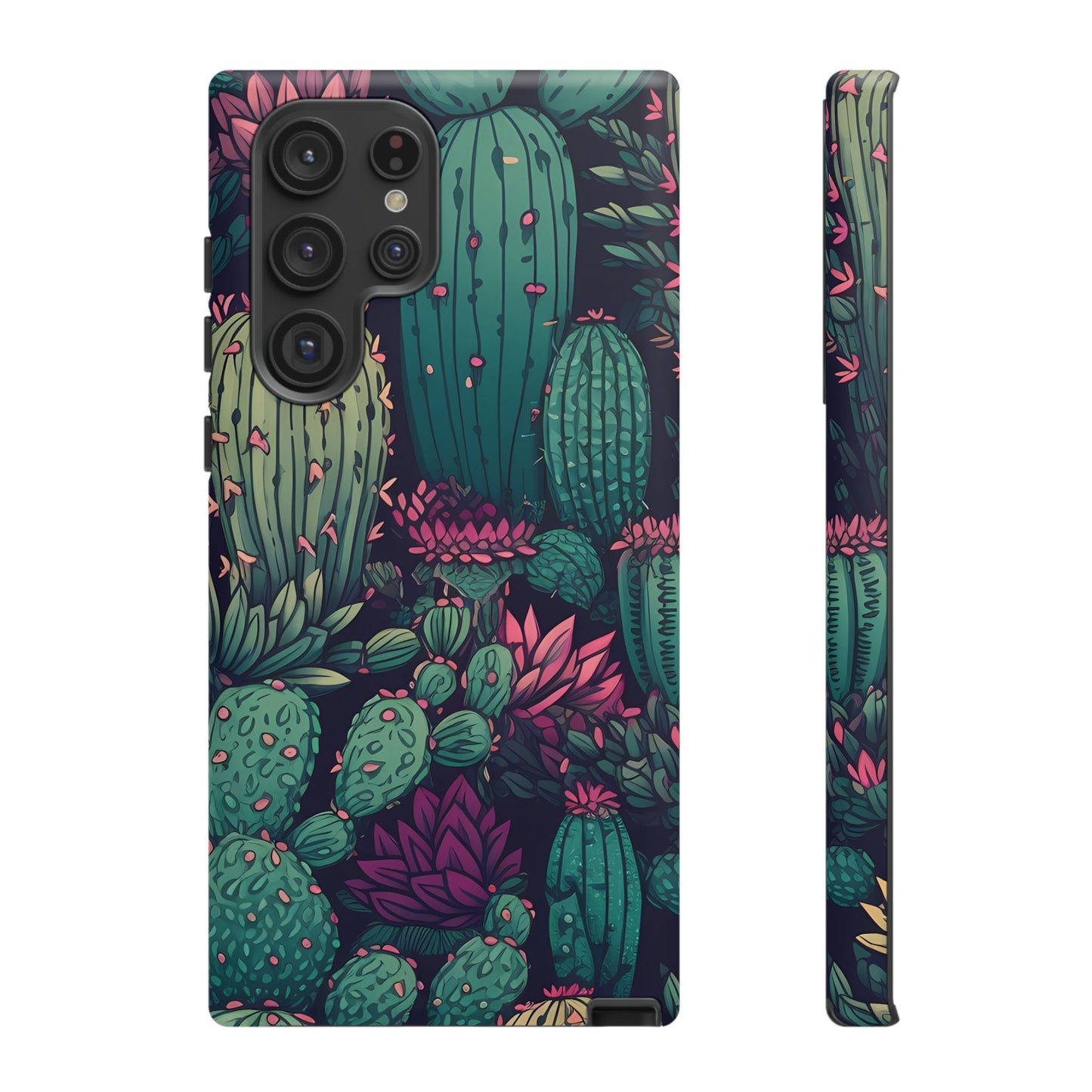 Succulent Garden Tough Phone Case – Bold & Stylish Protection for Plant Lovers