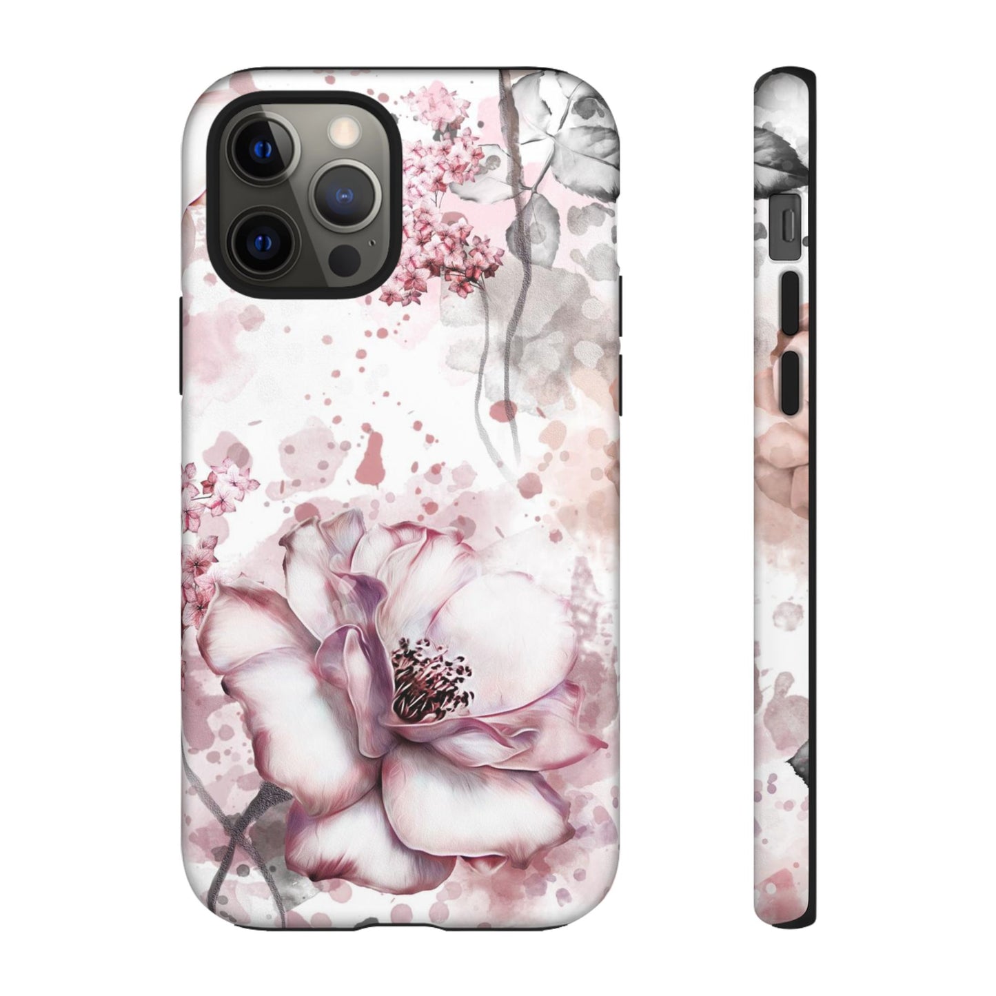 Pale Pink Florals  - Tough Phone Case