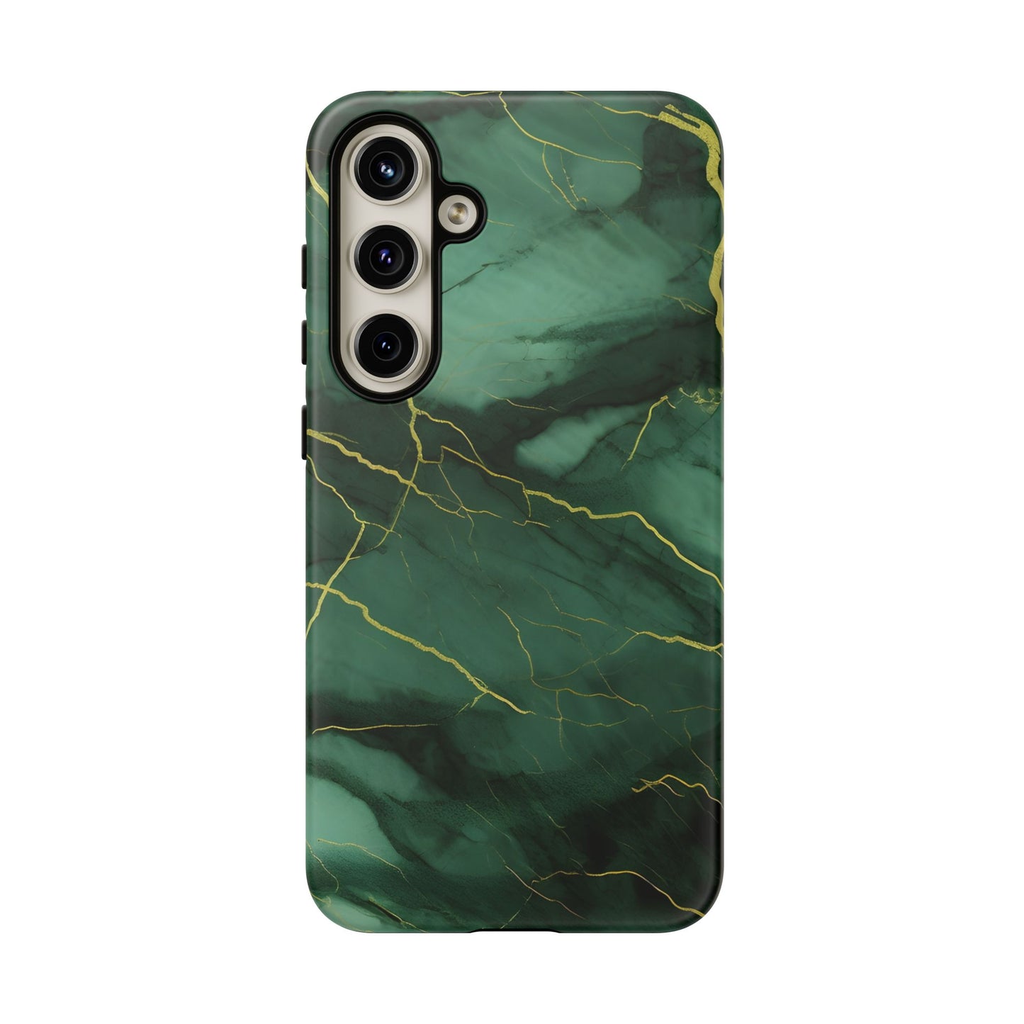 Hunter Green Marble - Tough Phone Case
