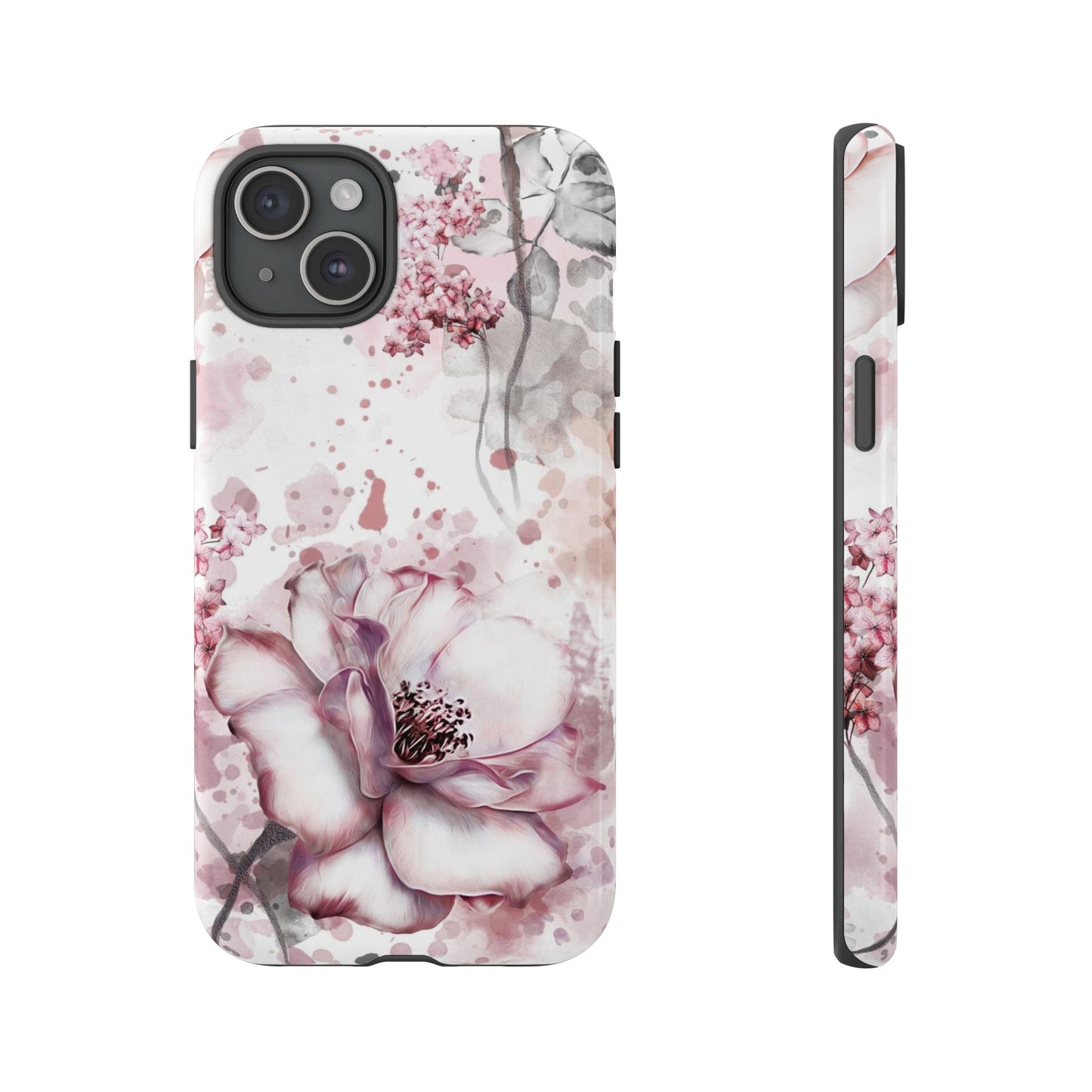 Pale Pink Florals  - Tough Phone Case