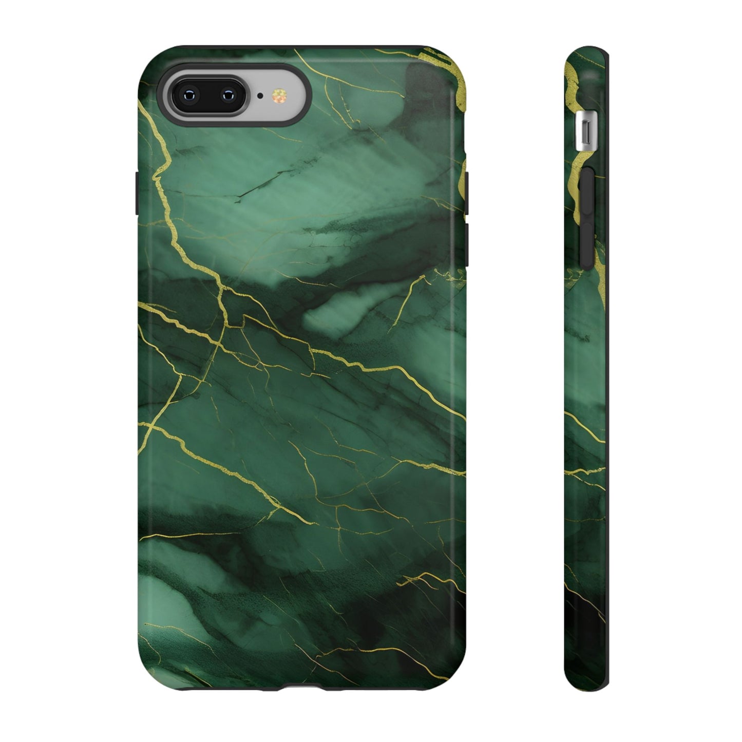 Hunter Green Marble - Tough Phone Case