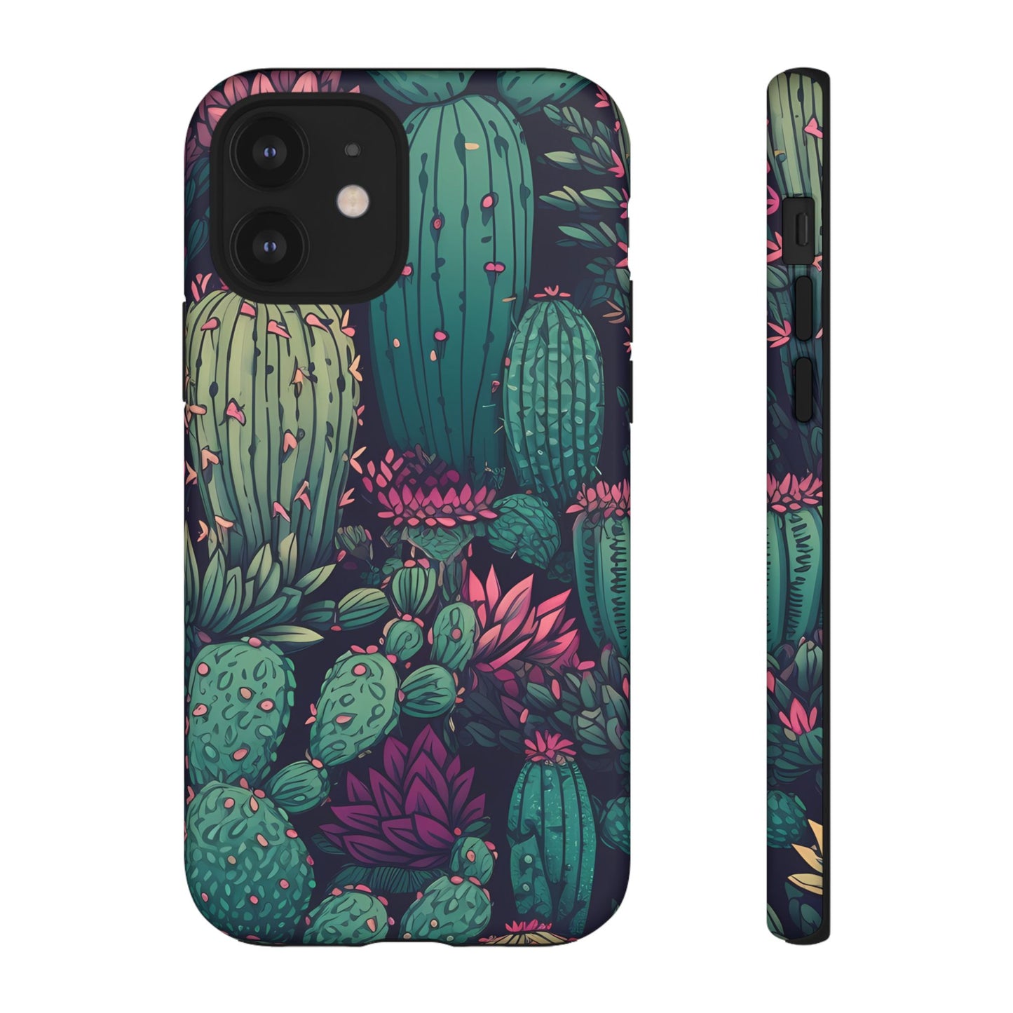 Succulent Garden Tough Phone Case – Bold & Stylish Protection for Plant Lovers